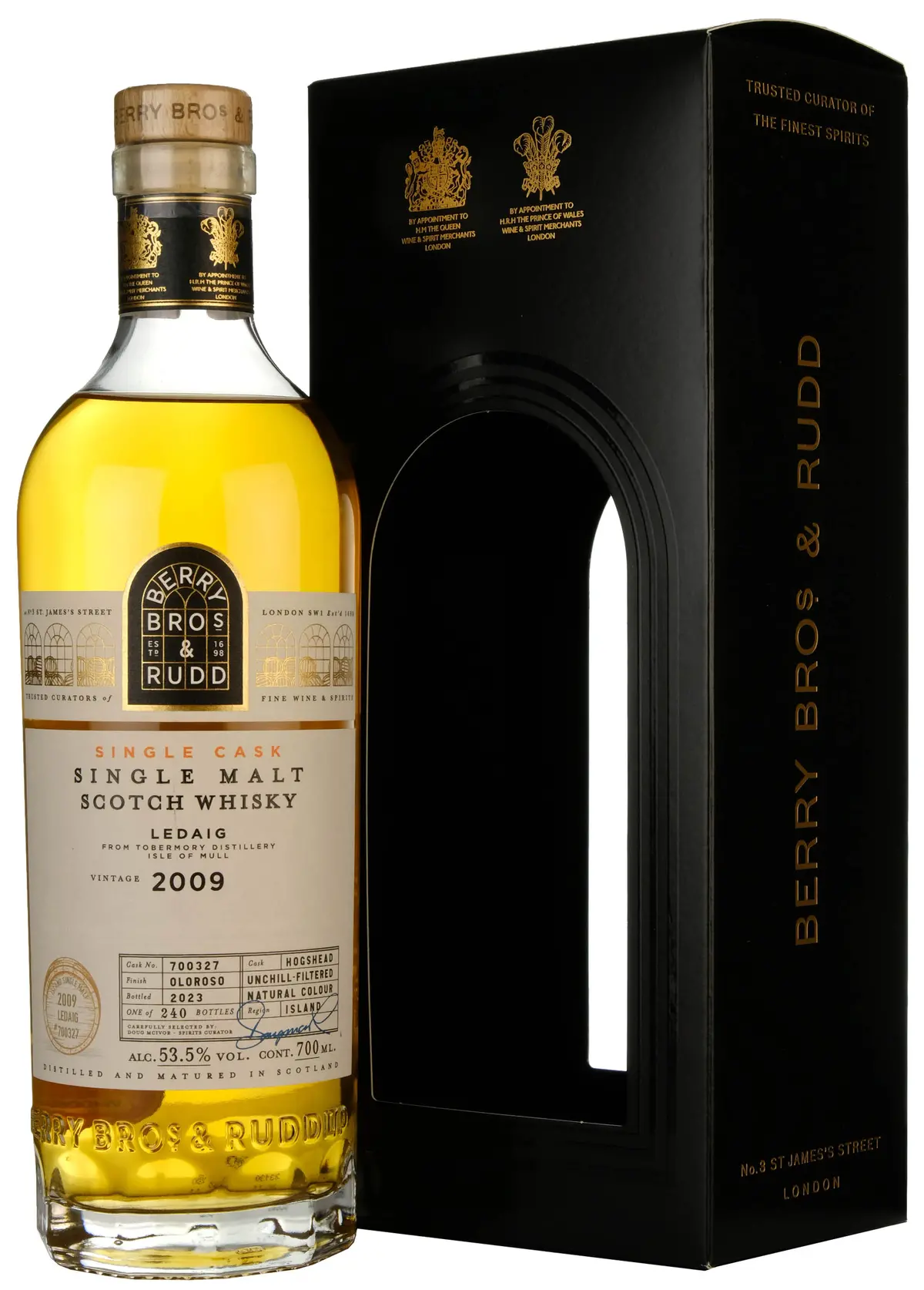 Ledaig 2009-2023 | 14 Year Old Berry Bros & Rudd Single Cask 700327 1