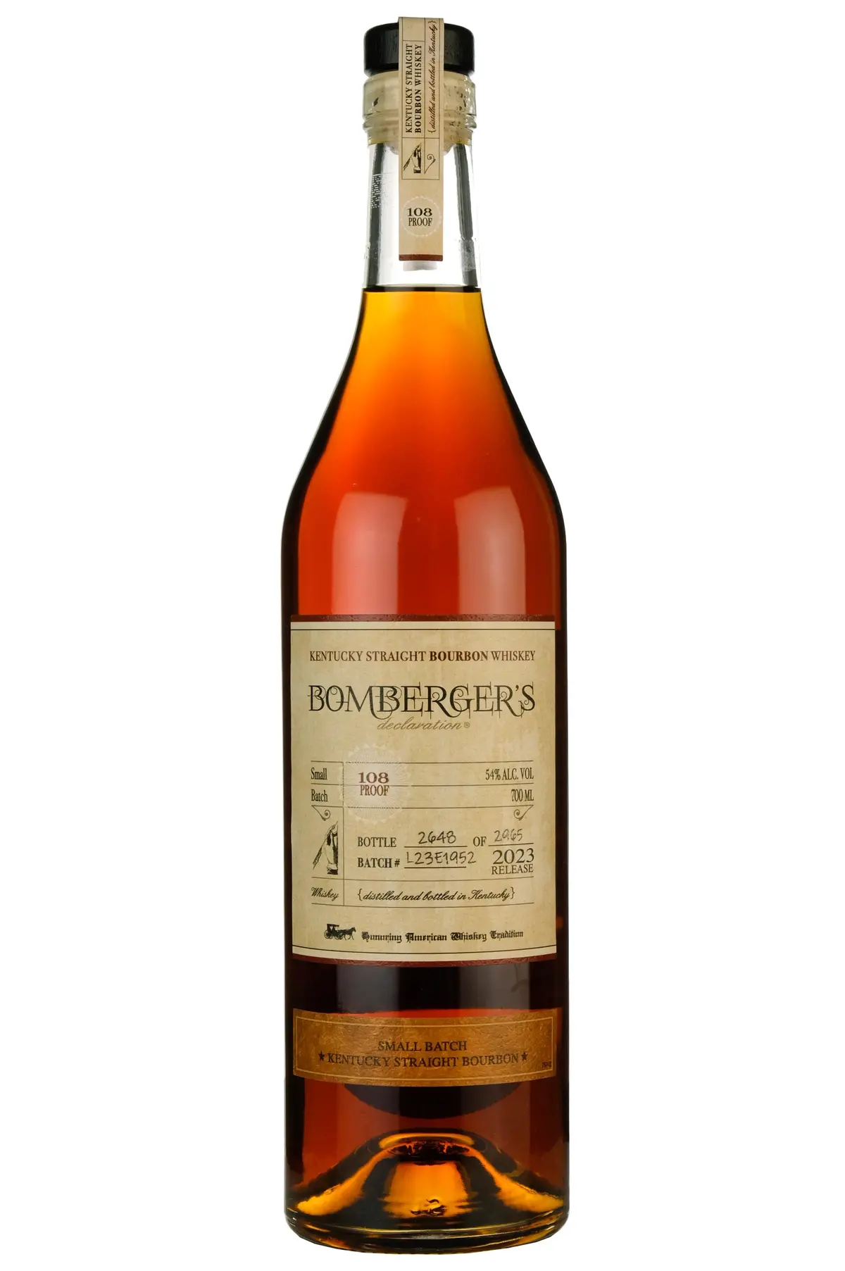 Michter's Bomberger's Declaration Bottled 2023 1