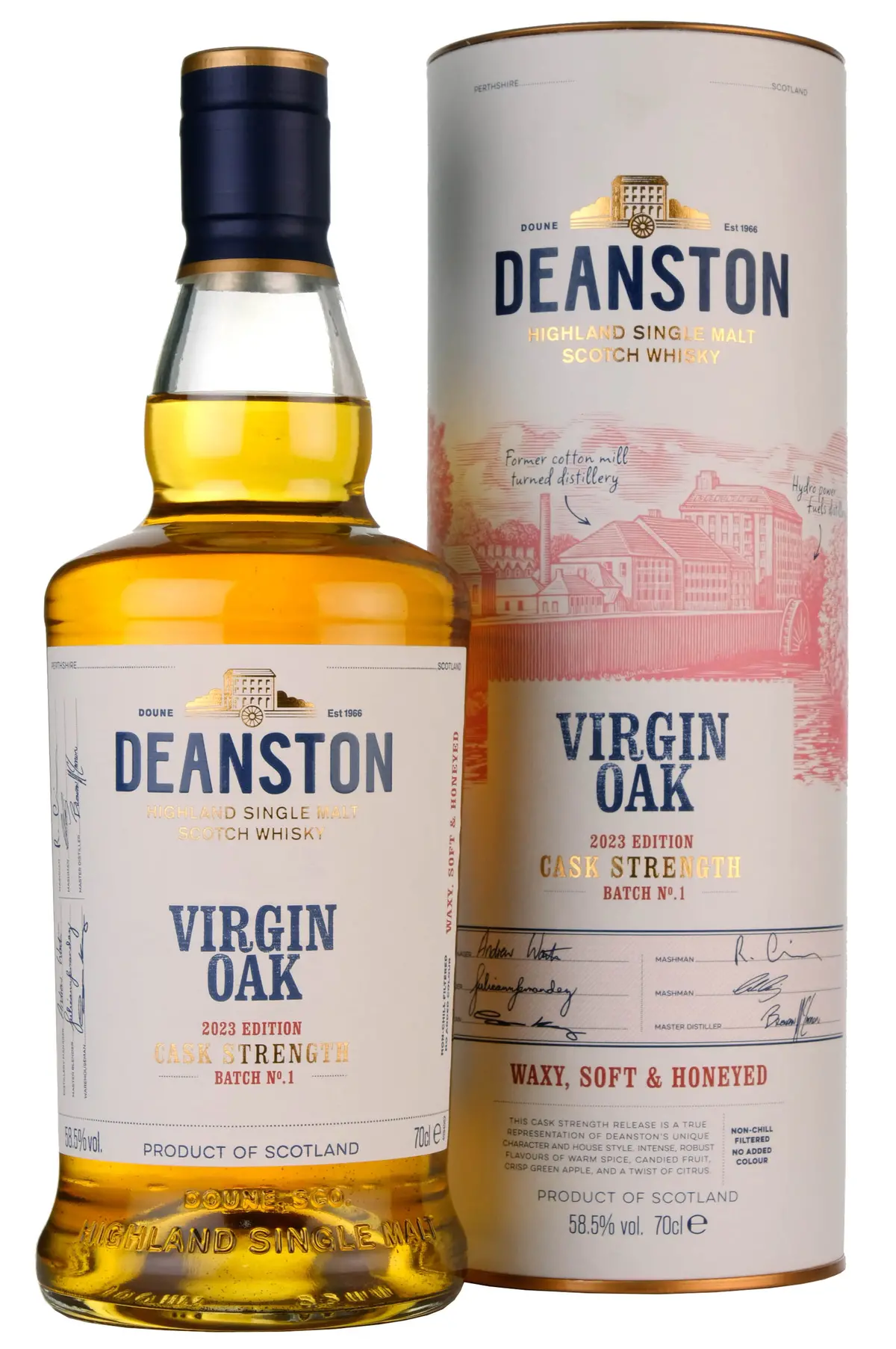Deanston Virgin Oak Cask Strength Batch 1 Bottled 2023 1