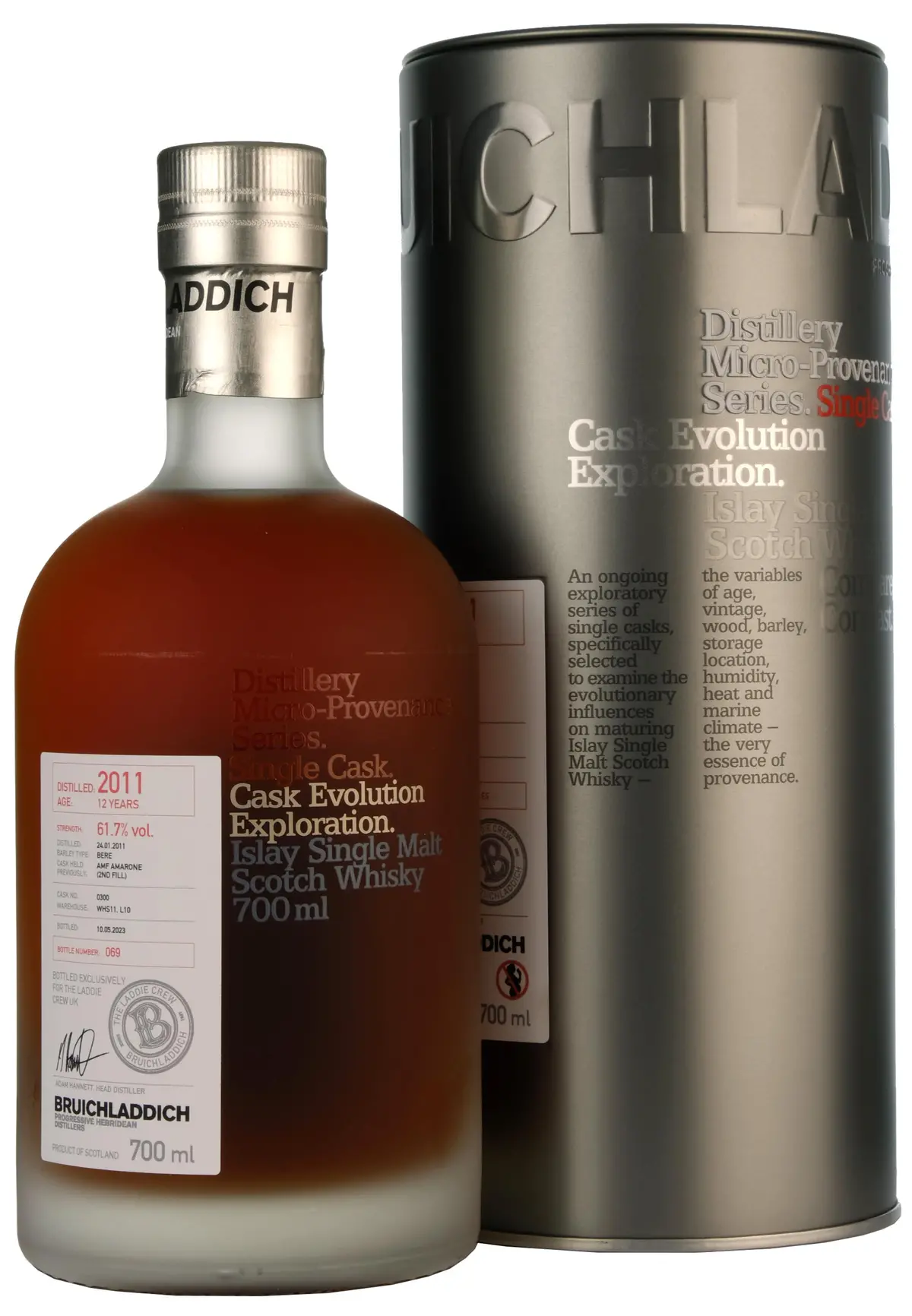 Bruichladdich 2011-2023 | 12 Year Old Micro-Provenance Cask 0300 1