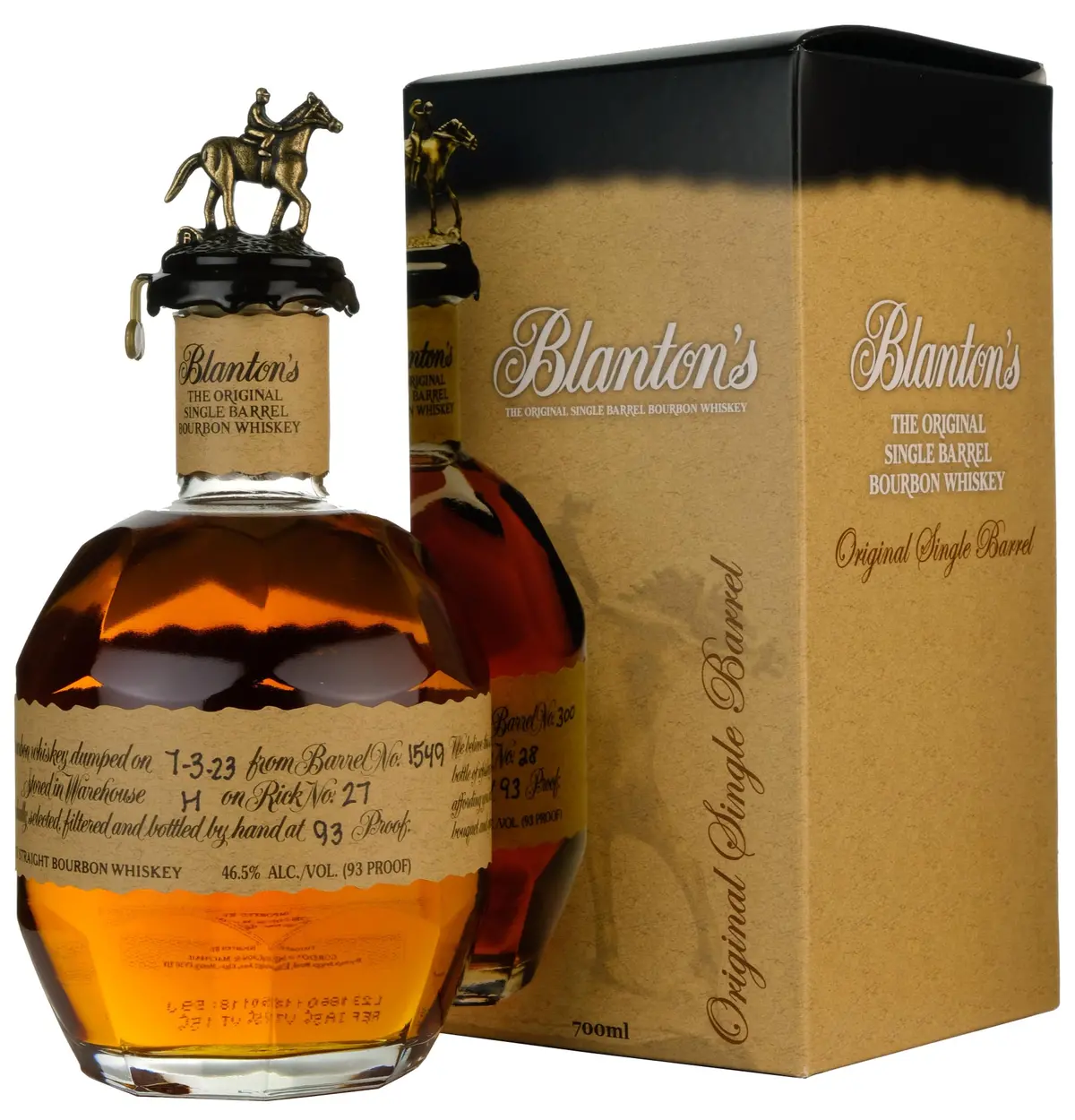 Blanton's Original Single Barrel 1549 Bottled 2023 1