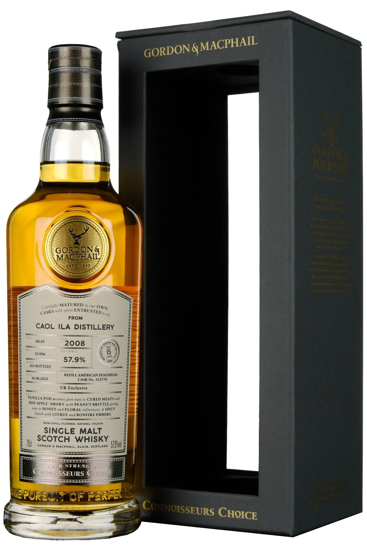 Caol Ila 2008-2023 | 15 Year Old Gordon & Macphail Connoisseurs Choice Single Cask 312778 Uk Exclusive 1