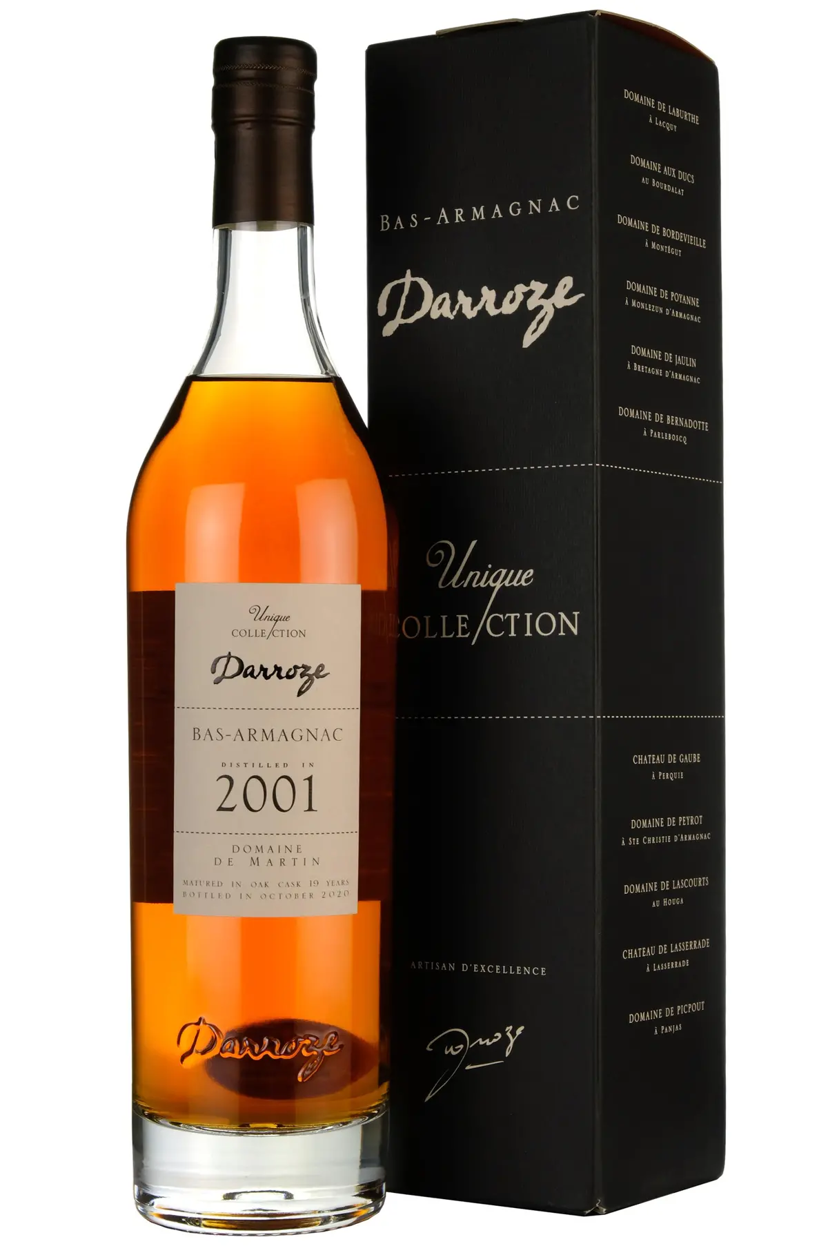 Domaine De Martin 2001-2020 | 19 Year Old | Darroze Bas Armagnac 1