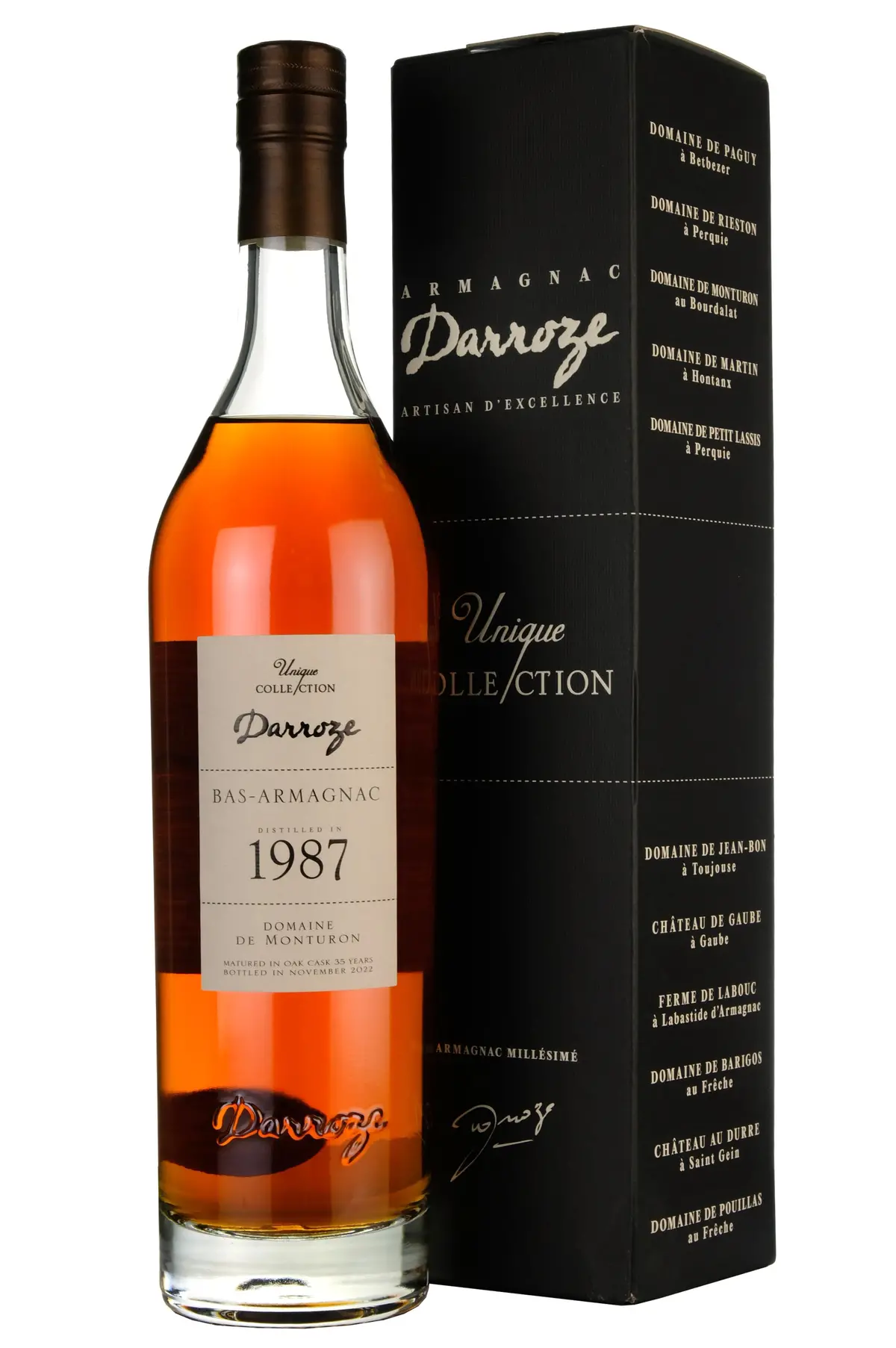 Domaine De Monturon 1987-2022 | 35 Year Old | Darroze Bas Armagnac 1