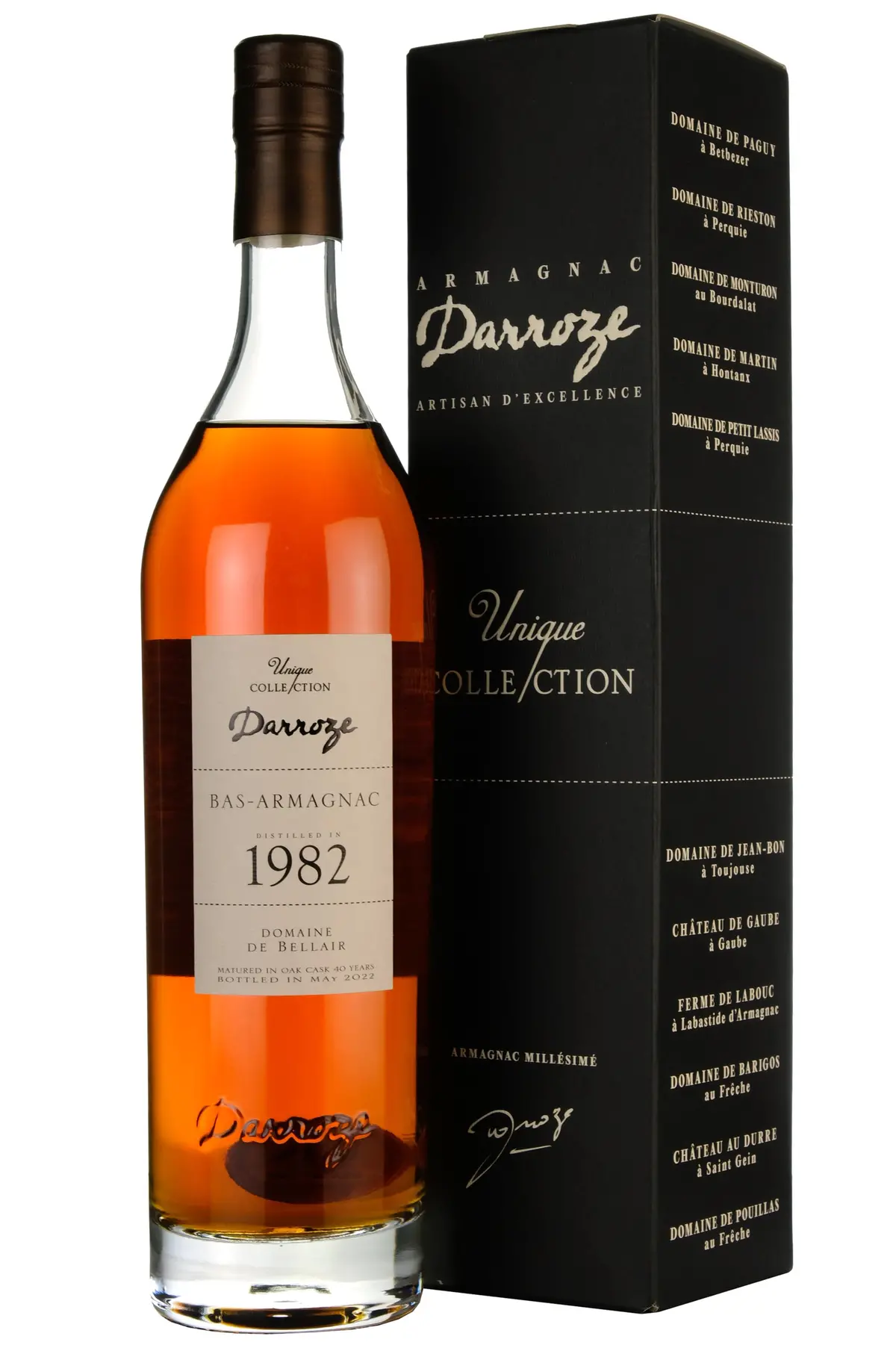 Domaine De Bellair 1982-2022 | 40 Year Old | Darroze Bas Armagnac 1