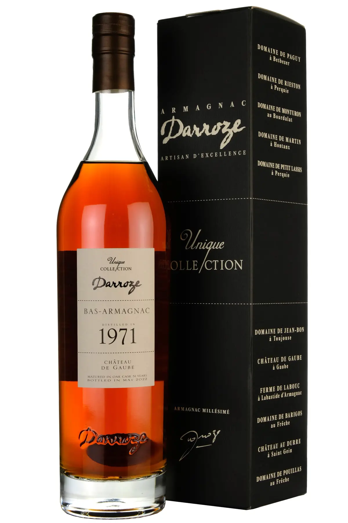 Chateau De Gaube 1971-2022 | 51 Year Old | Darroze Bas Armagnac 1