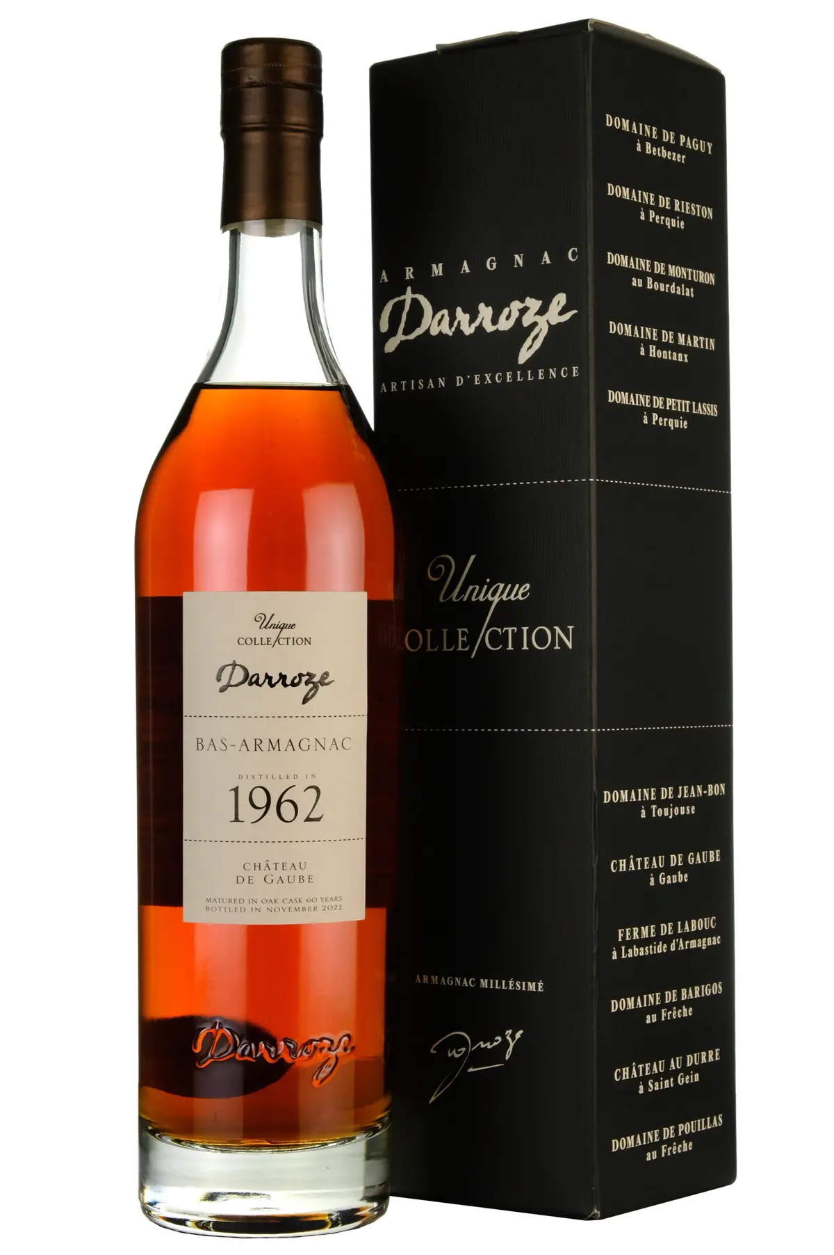 Chateau De Gaube 1962-2022 | 60 Year Old | Darroze Bas Armagnac 1