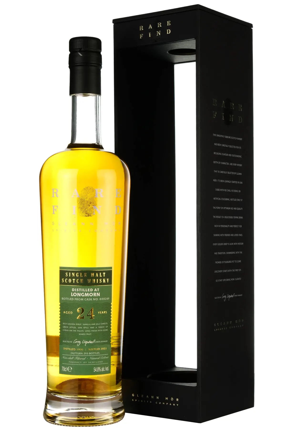 Longmorn 1999-2023 | 24 Year Old Gleann Mor Rare Find Single Cask 800249 1