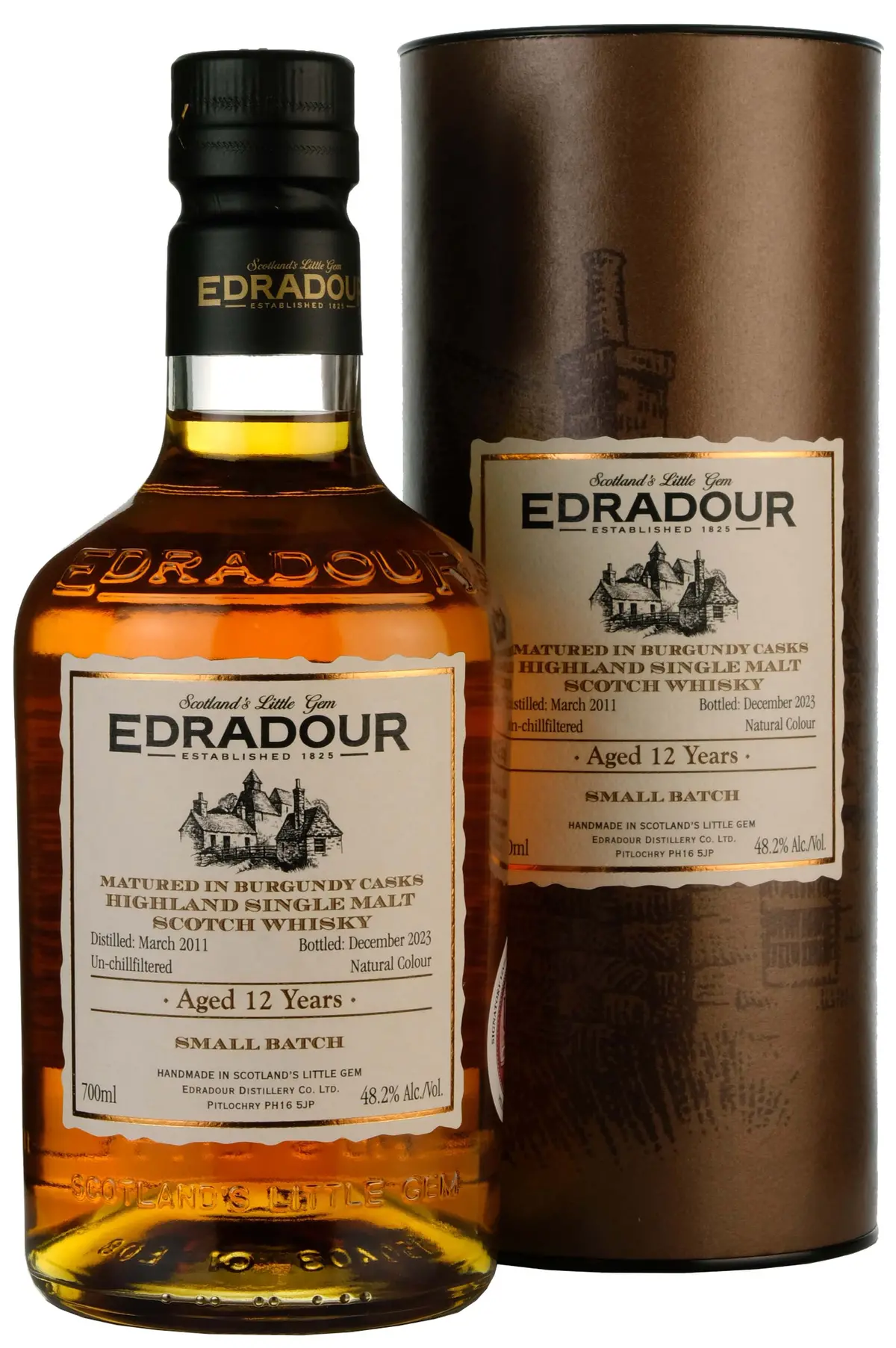 Edradour 2011-2023 | 12 Year Old Small Batch Burgundy Casks 1