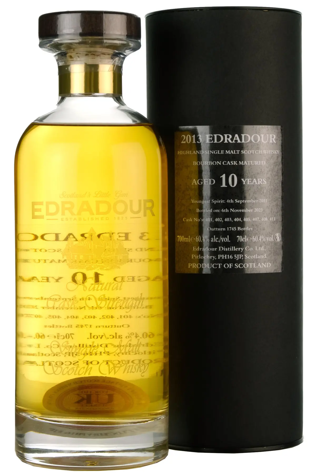 Edradour 2013-2023 | 10 Year Old Ibisco Decanter 1