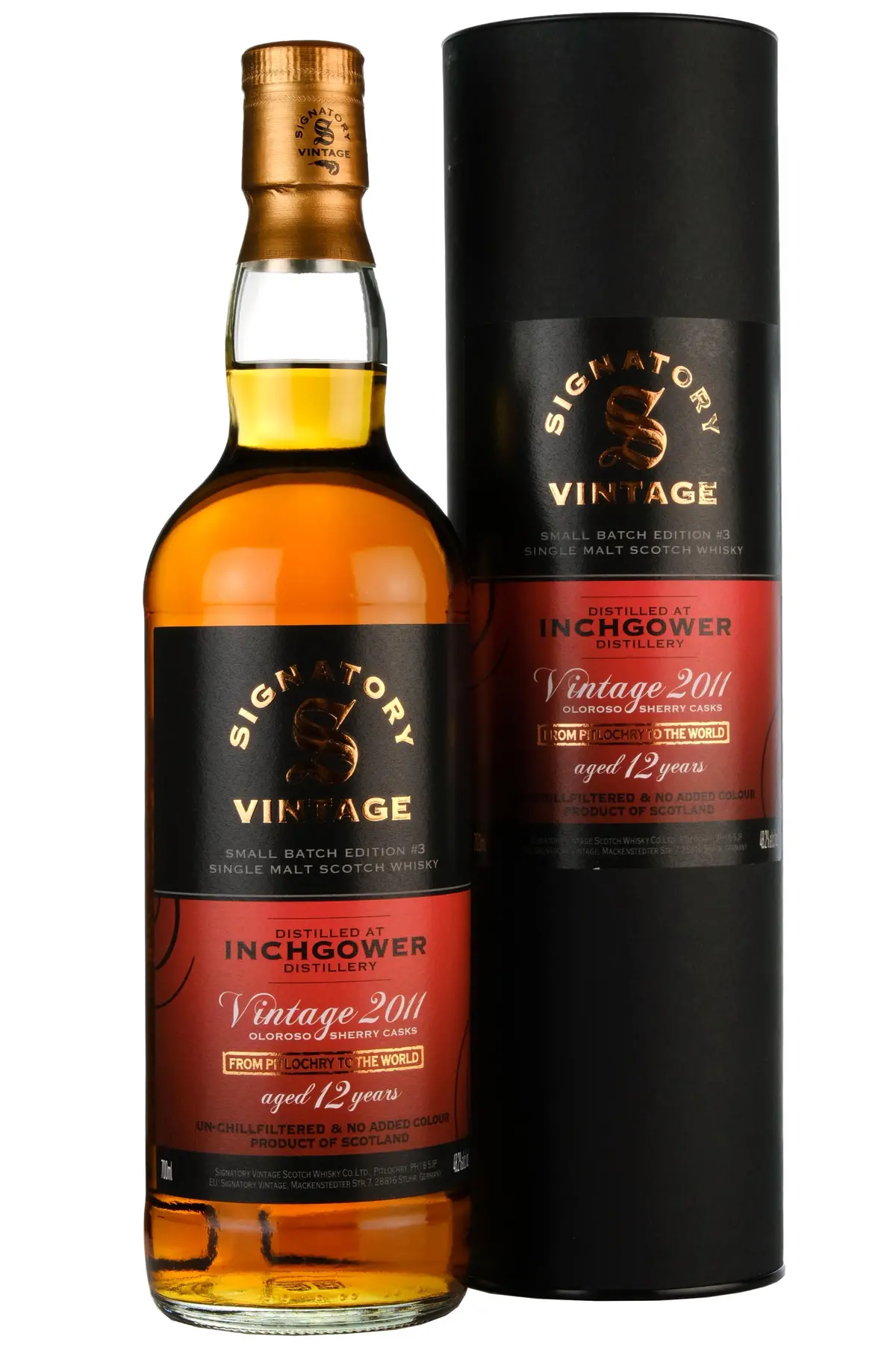 Inchgower 2011-2023 | 12 Year Old Signatory Vintage | Small Batch Edition 3 1