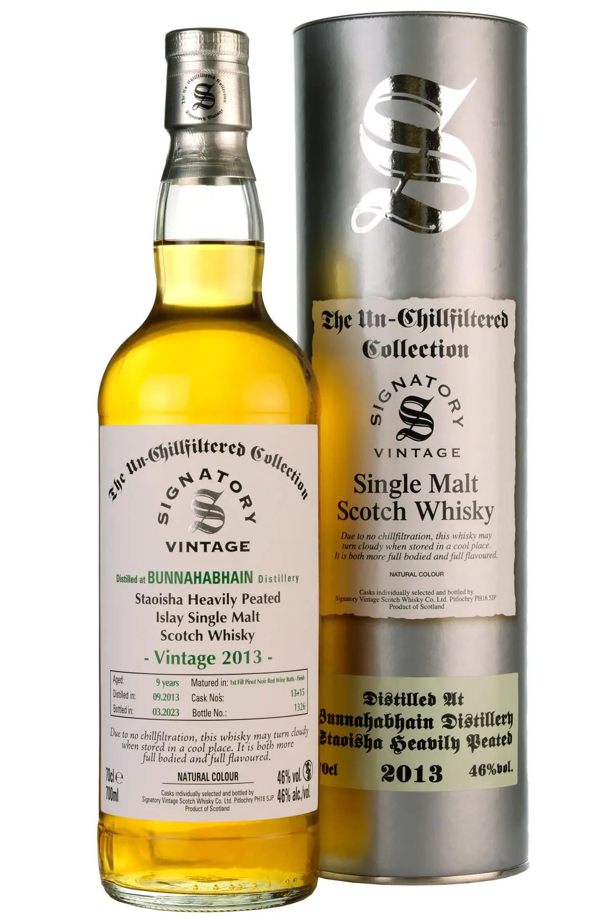 Staoisha (Bunnahabhain) 2013-2023 | 9 Year Old Signatory Vintage Casks 13 + 15 1