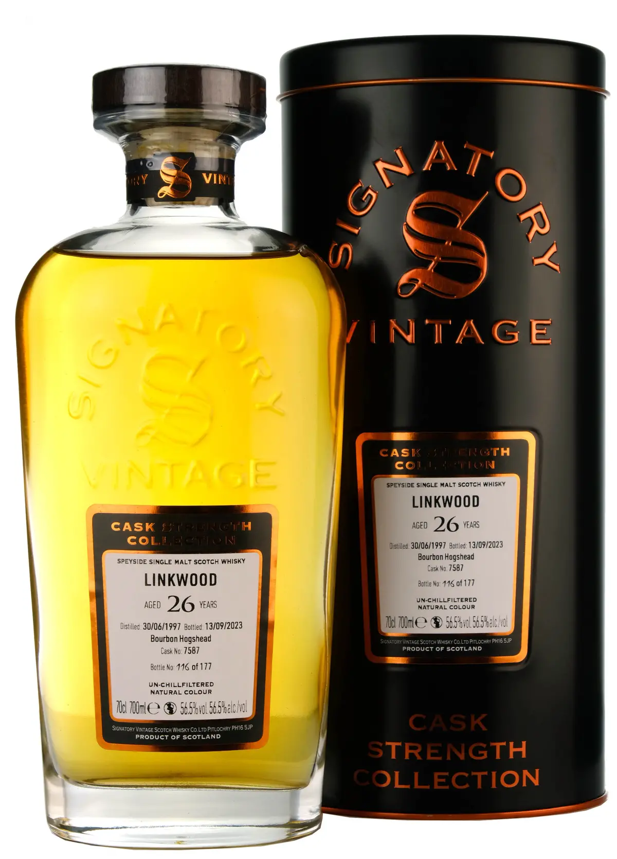 Linkwood 1997-2023 | 26 Year Old Signatory Vintage Single Cask 7587 1