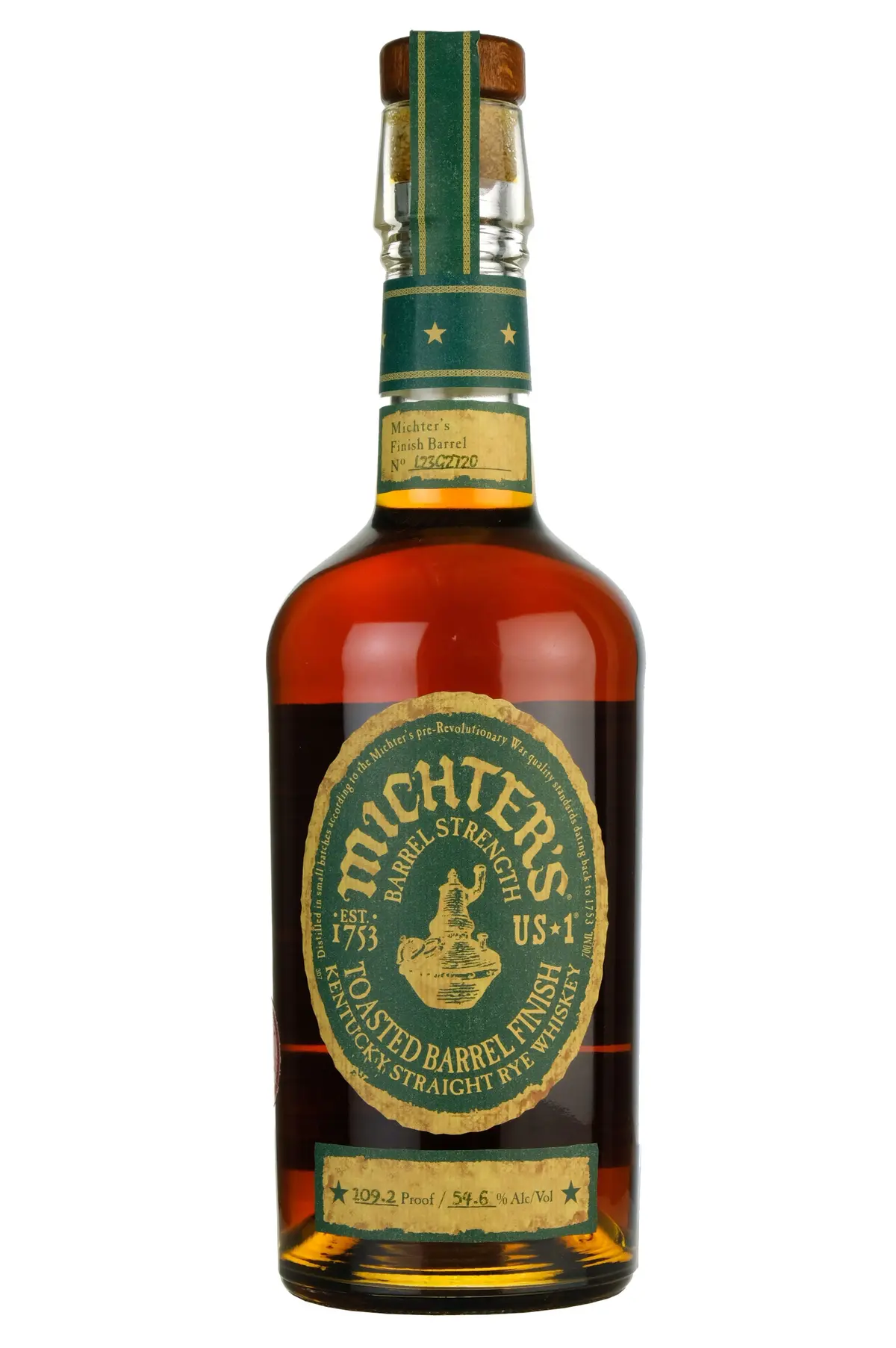 Michter's Us*1 Toasted Barrel Finish Straight Rye | Single Barrel L23g2720 1