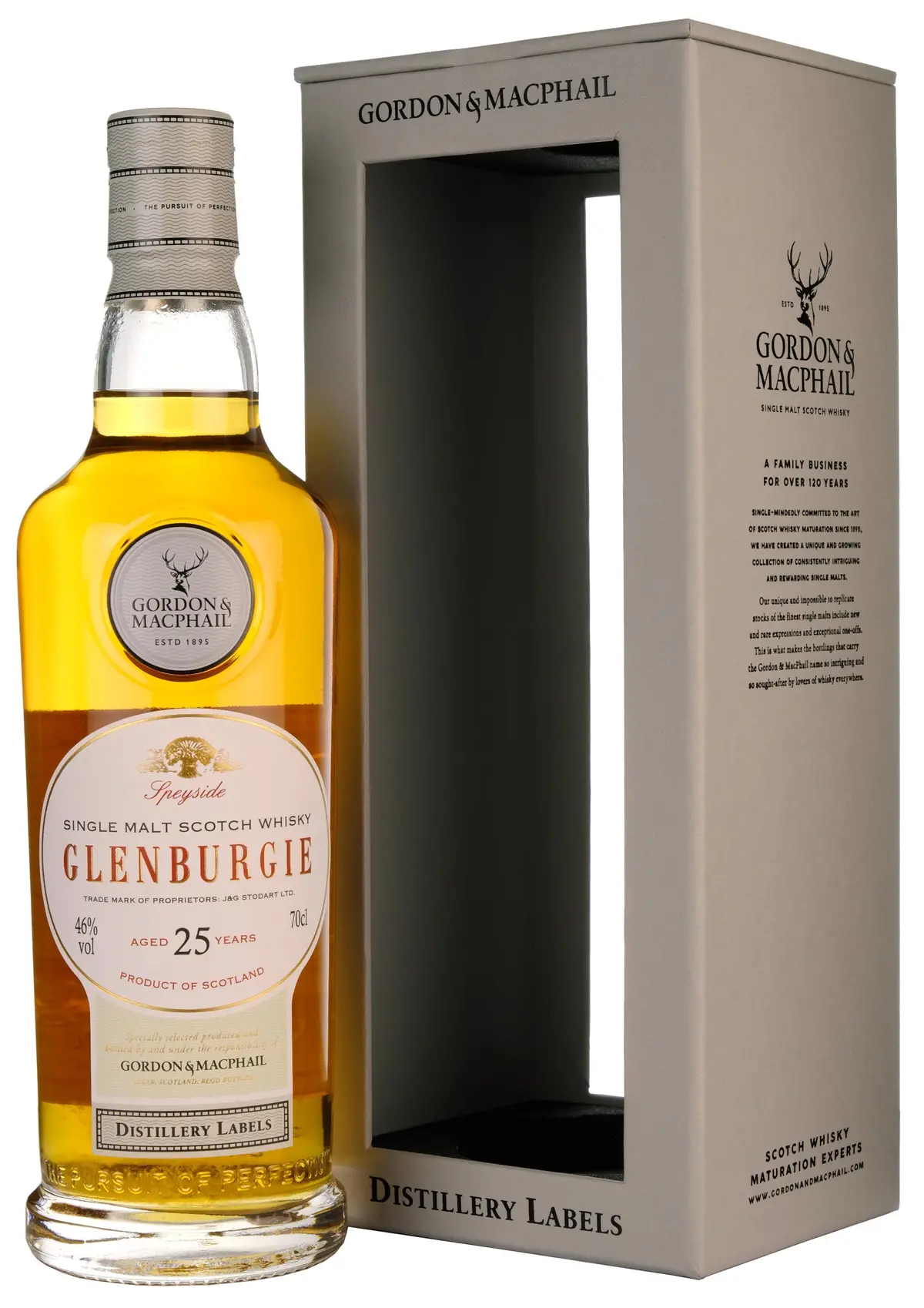 Glenburgie 25 Year Old | Distillery Labels 1