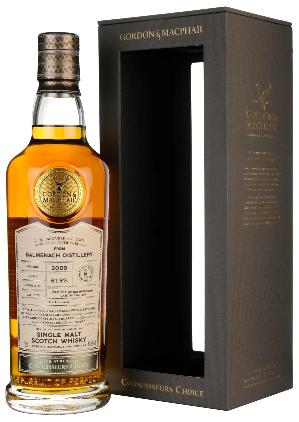 Balmenach 2009-2023 | 14 Year Old Connoisseurs Choice Single Cask 18603404 Uk Exclusive 1