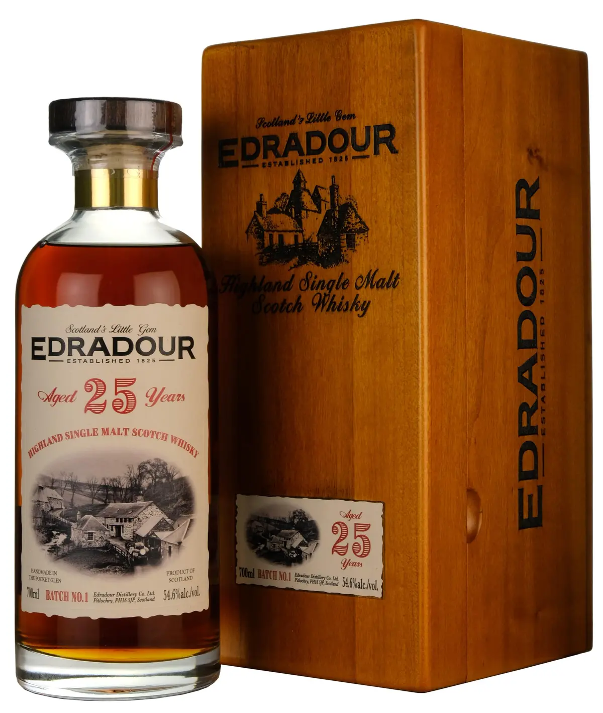 Edradour 25 Year Old Ibisco Decanter Small Batch 1 Bottled 2023 1