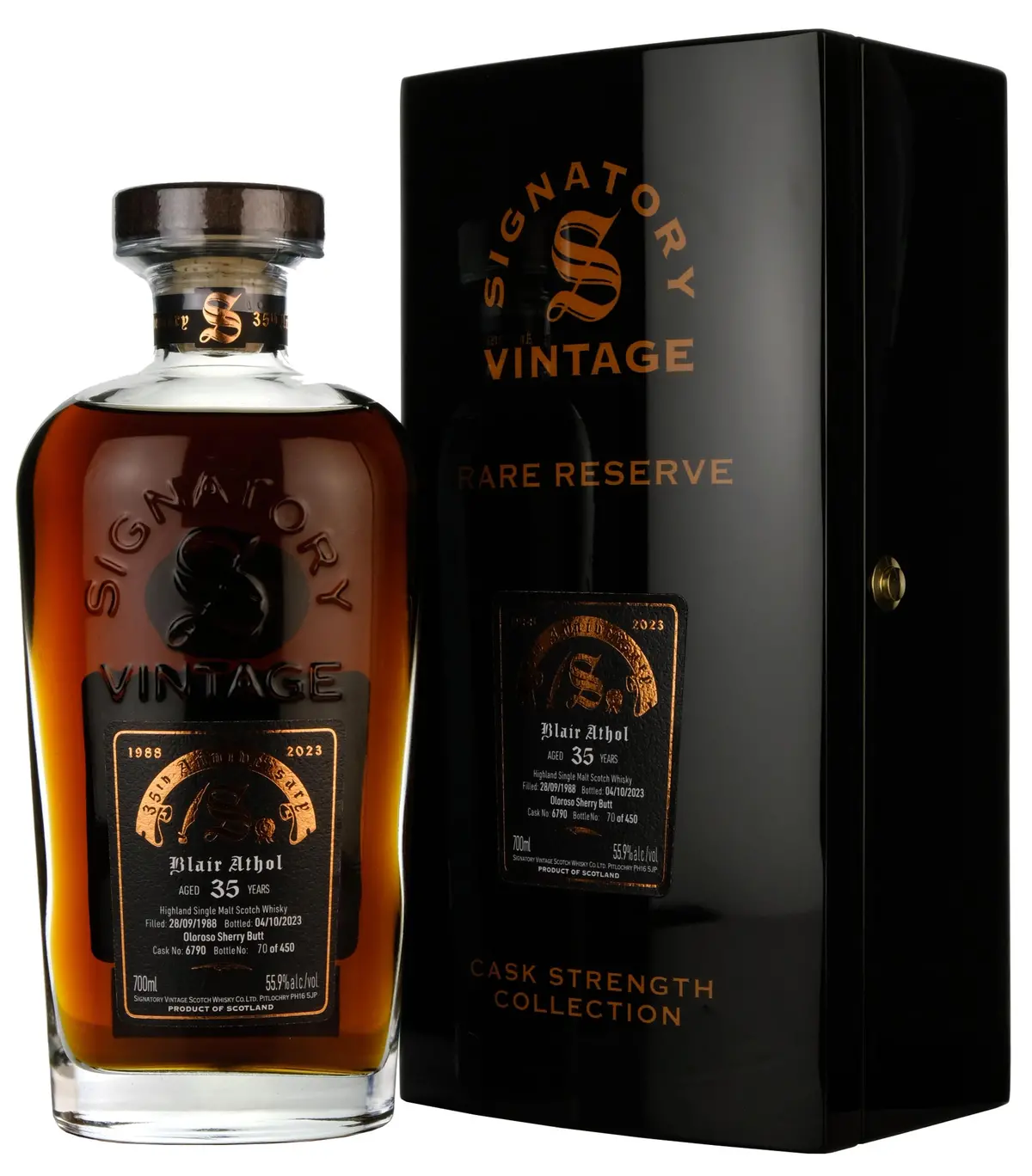 Blair Athol 1988-2023 | 35 Year Old Signatory Vintage 35Th Anniversary Single Cask 6790 1
