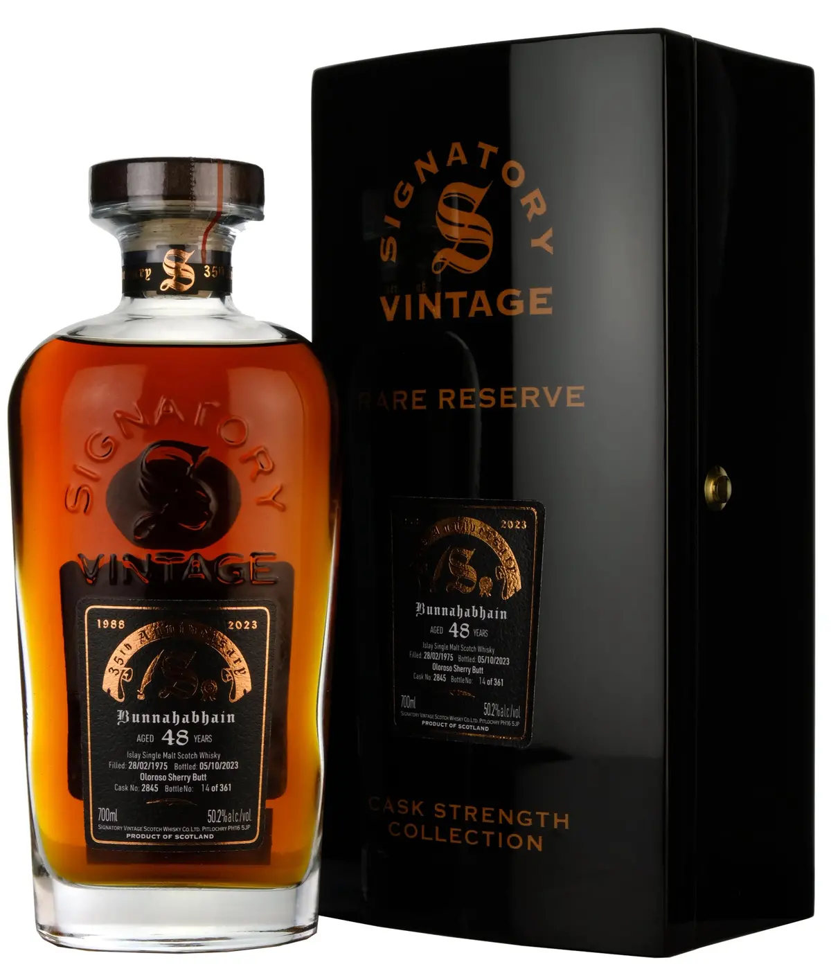 Bunnahabhain 1975-2023 | 48 Year Old Signatory Vintage 35Th Anniversary Single Cask 2845 1