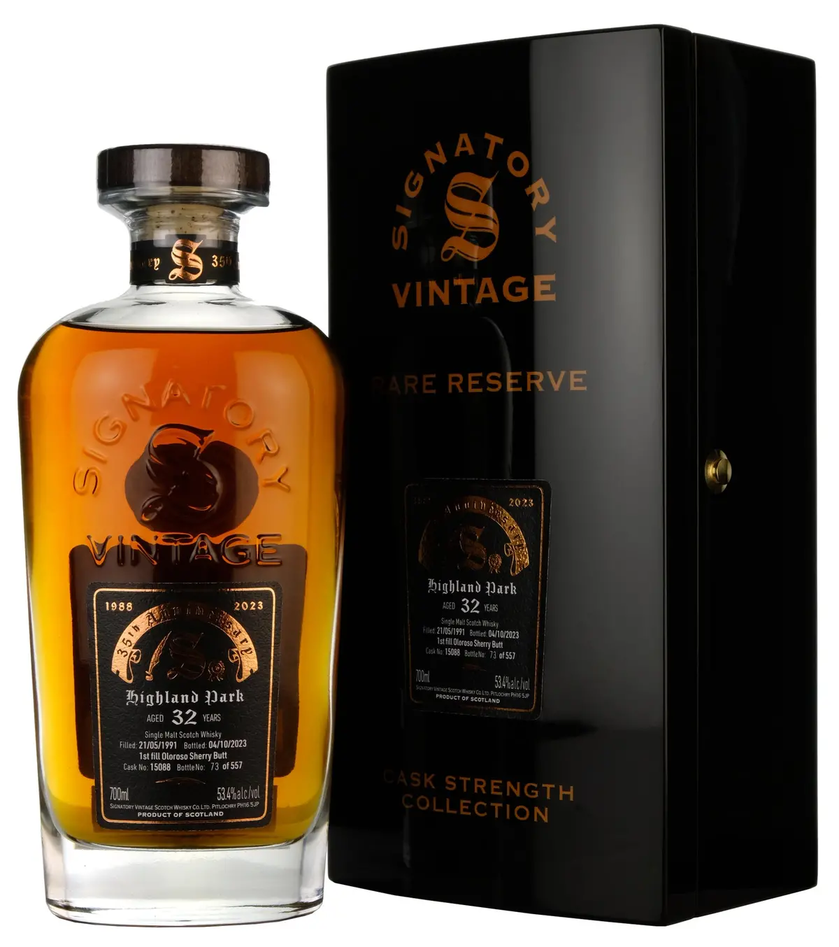 Highland Park 1991-2023 | 32 Year Old Signatory Vintage 35Th Anniversary Single Cask 15088 1