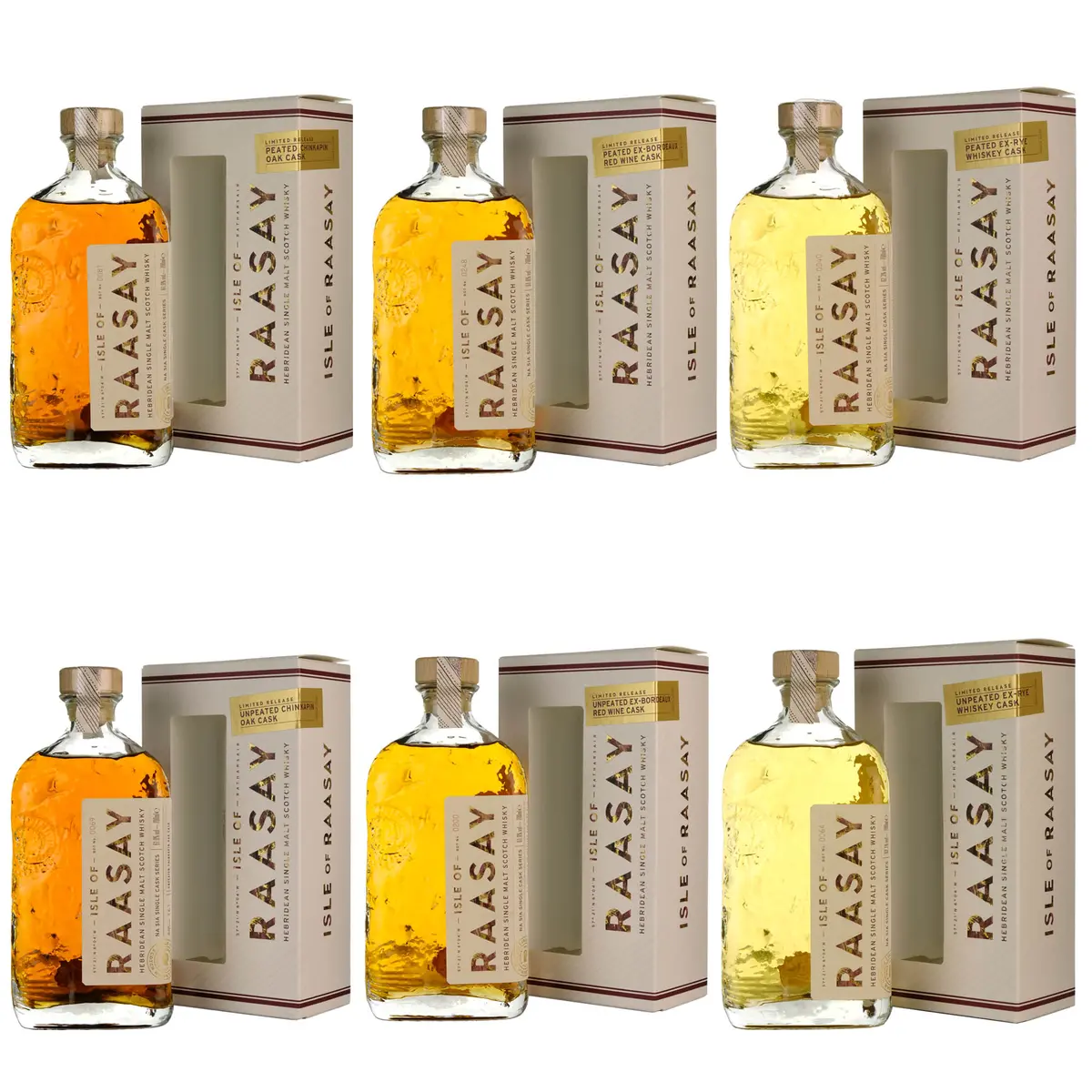 Isle Of Raasay Na Sia Single Cask Series 2022 Set Of 6 1