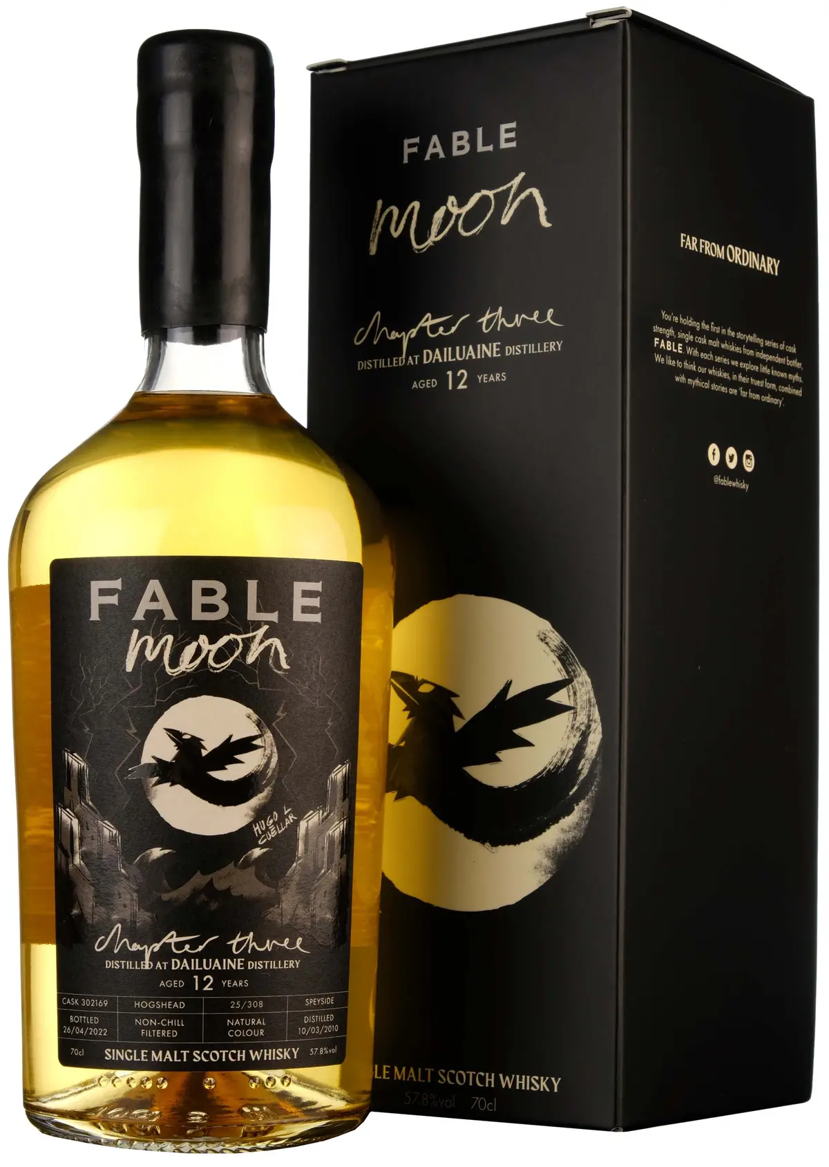 Dailuaine 2010-2022 | 12 Year Old Fable Chapter Three Moon Single Cask 302169 1
