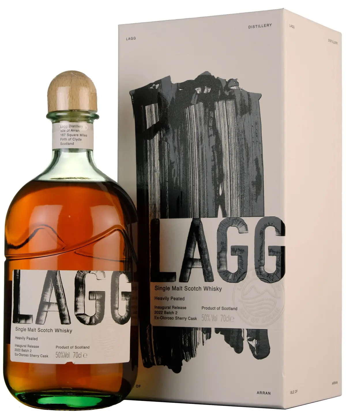 Lagg Inaugural Single Malt Batch 2 Bottled 2022 1