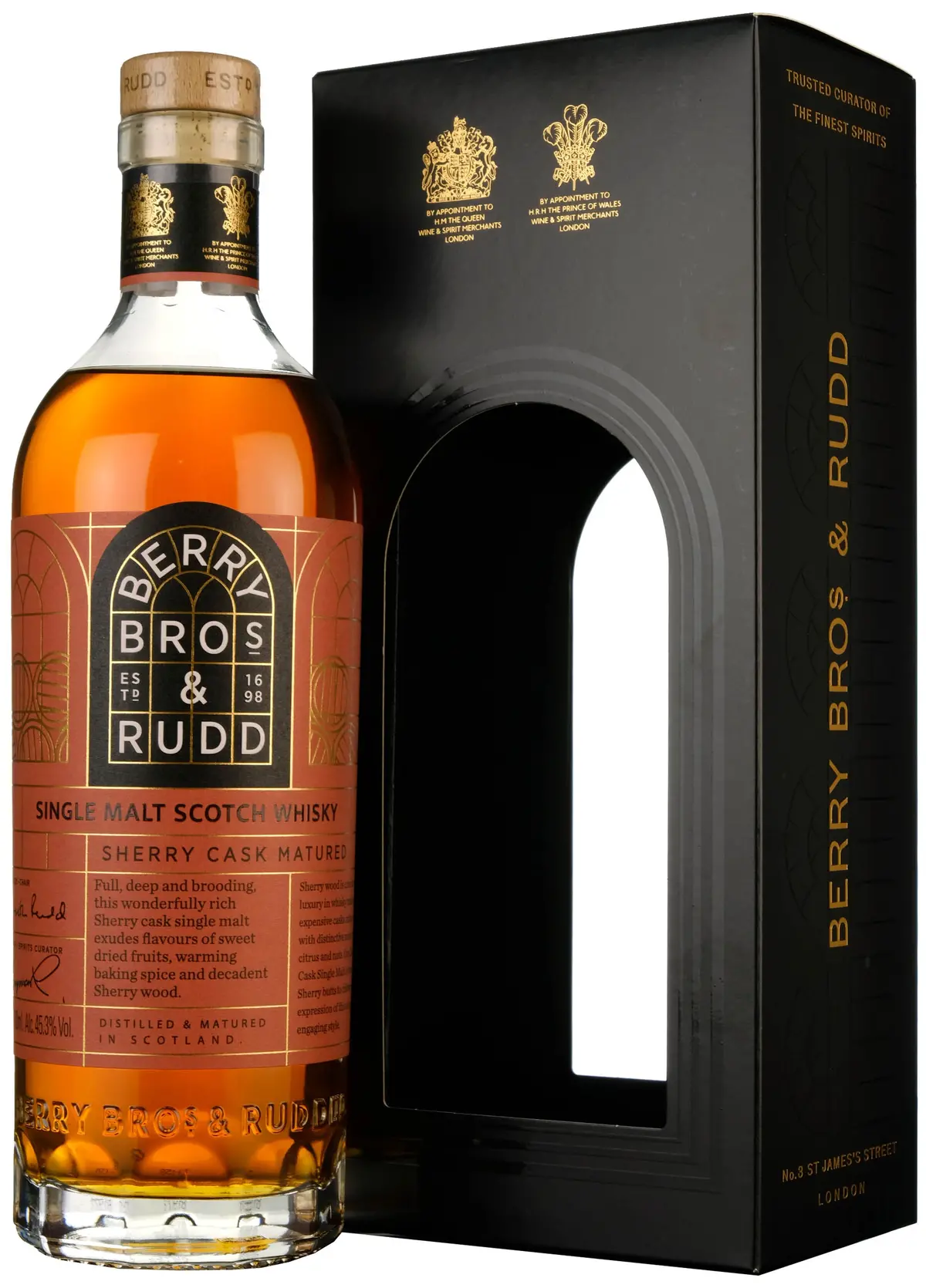 Berry Bros & Rudd Sherry Cask Matured The Classic Range Single Malt 1