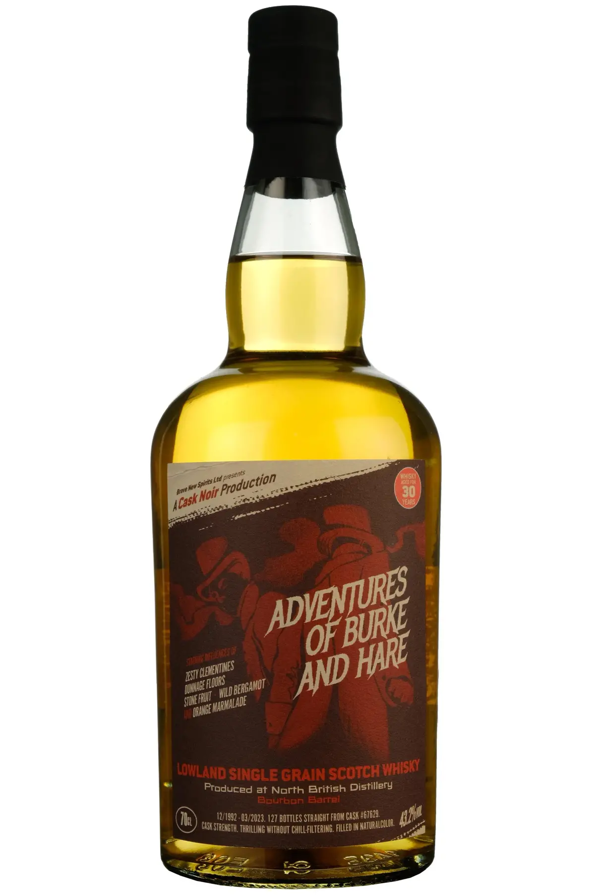 North British 1992-2023 | 30 Year Old Brave New Spirits Cask Noir Single Cask 67629 1