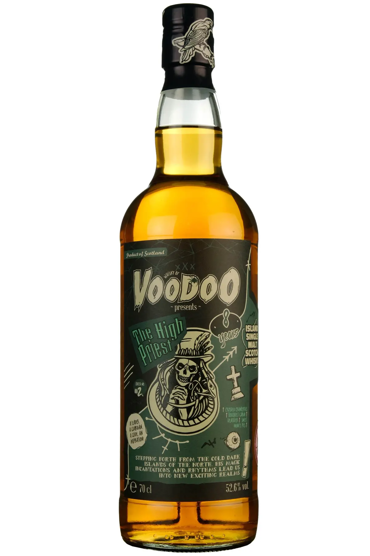 Undisclosed Orkney 8 Year Old Brave New Spirits The High Priest Whisky Of Voodoo Batch 002 1