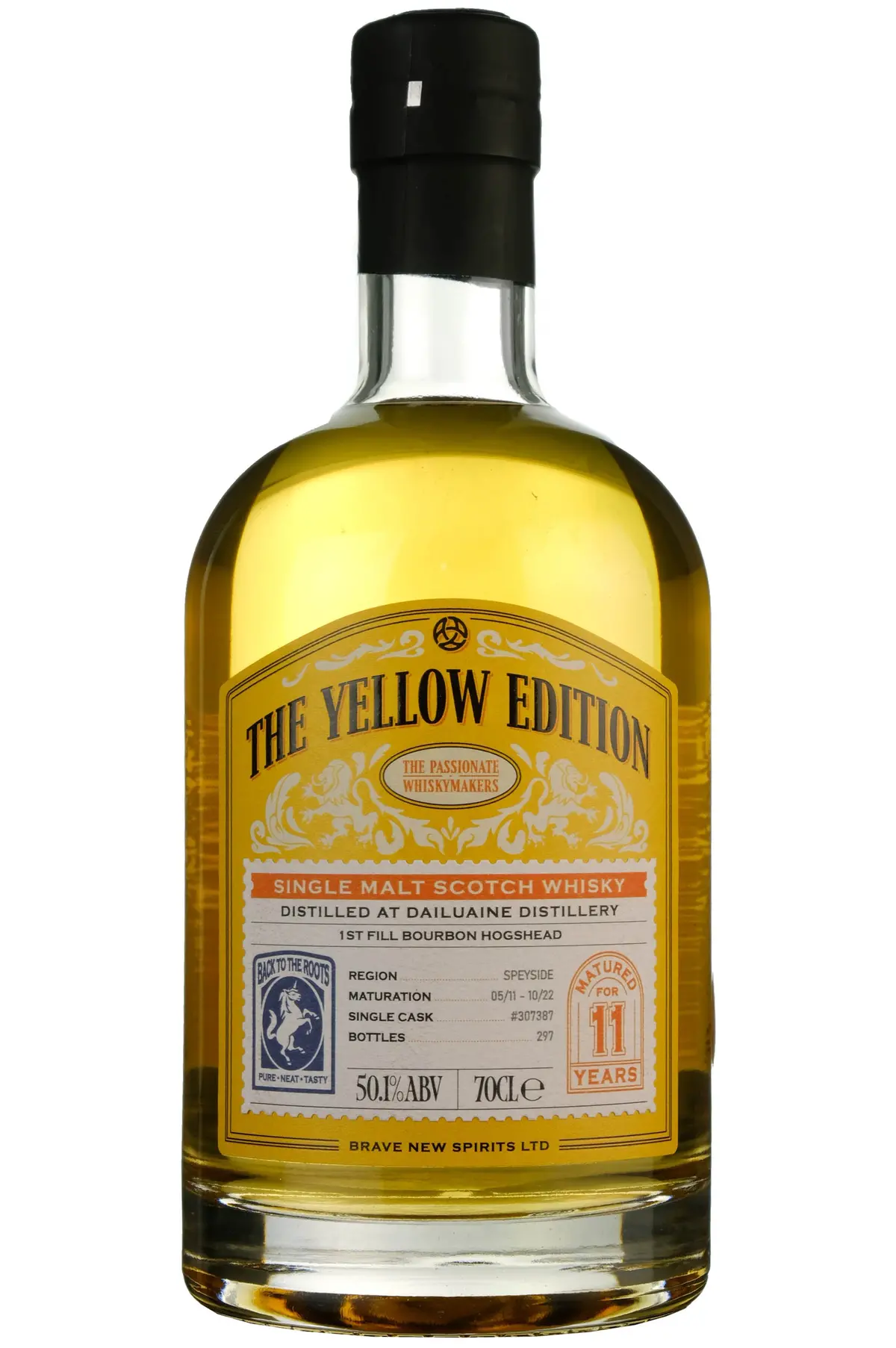 Dailuaine 2011-2022 | 11 Year Old Brave New Spirits The Yellow Edition Single Cask 307387 1