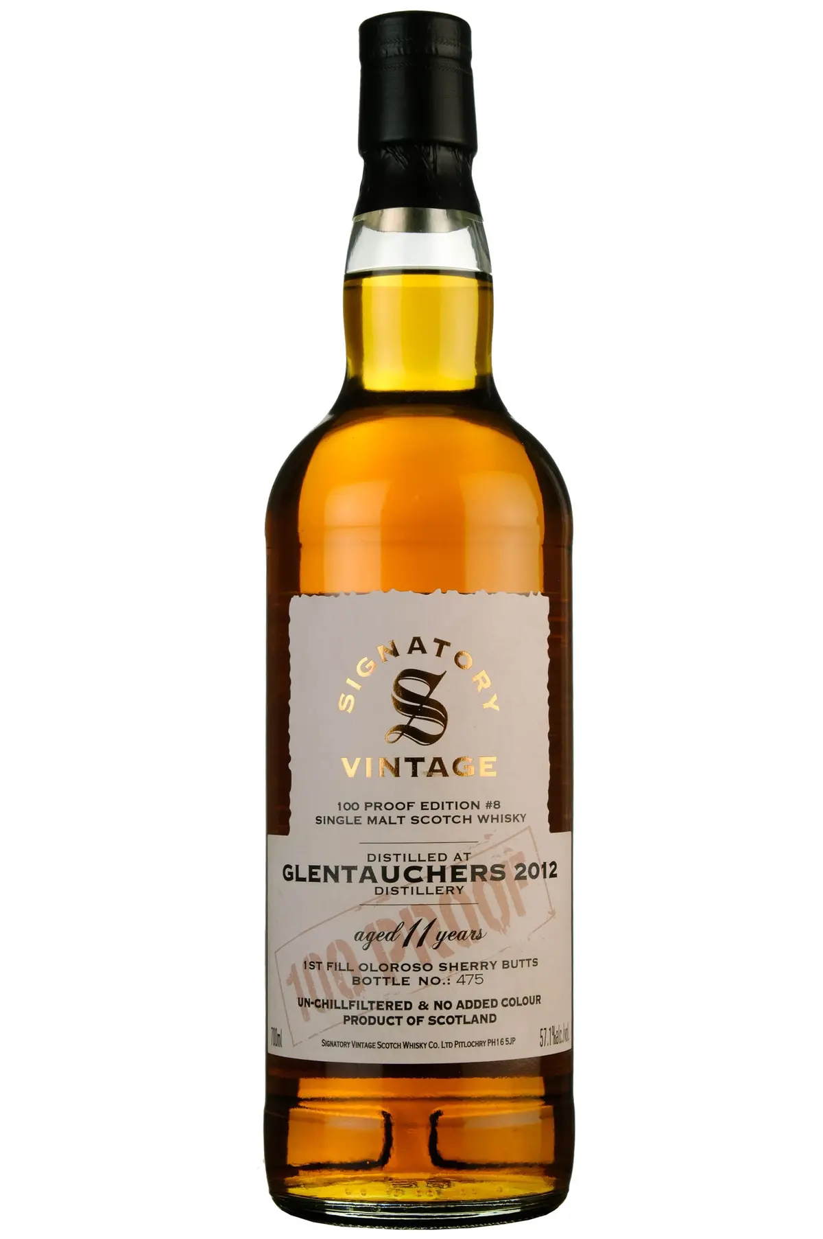 Glentauchers 2012-2024 | 11 Year Old Signatory Vintage 100 Proof Edition 8 1