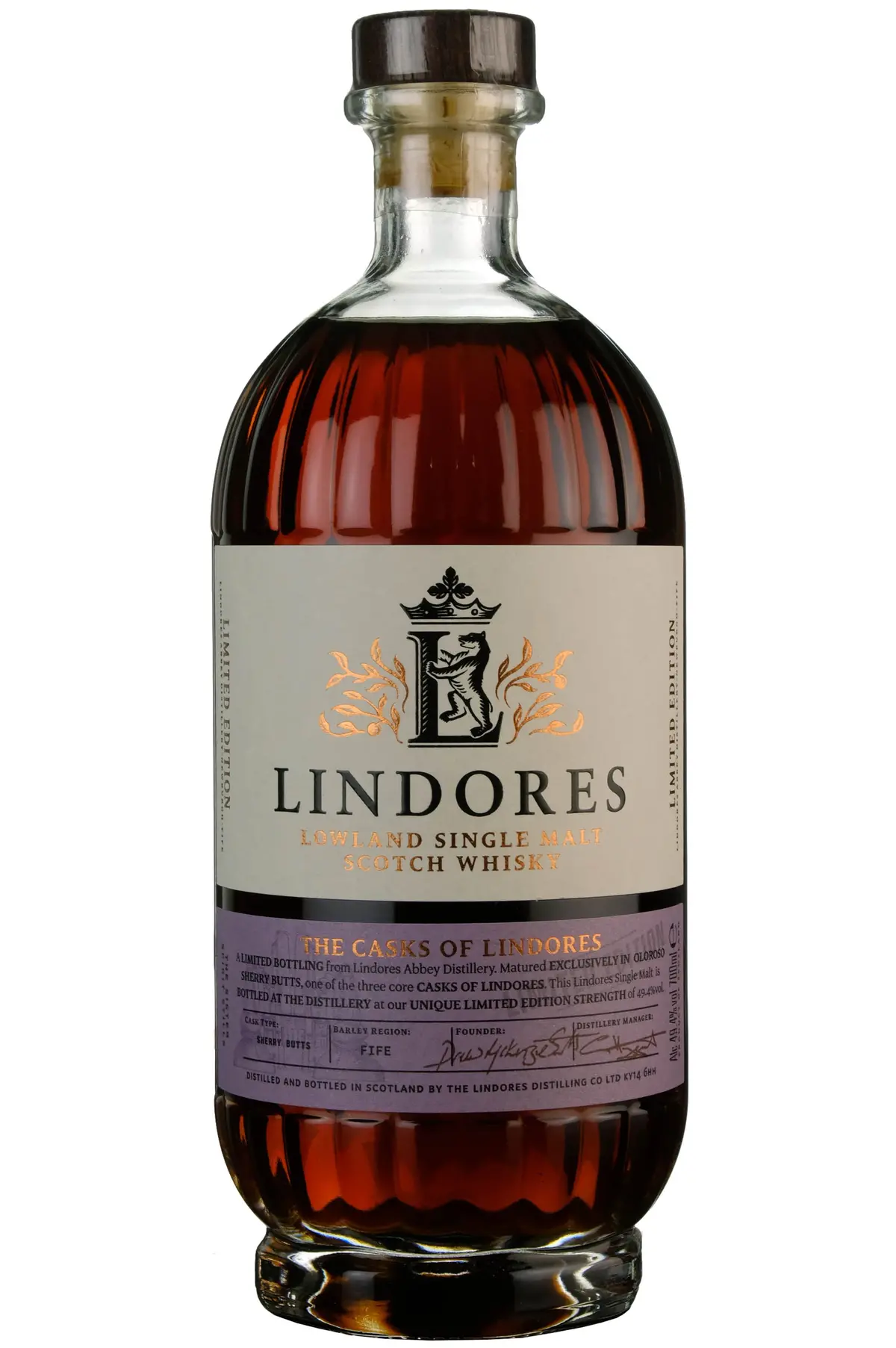 Lindores Abbey Oloroso Sherry Butts 1