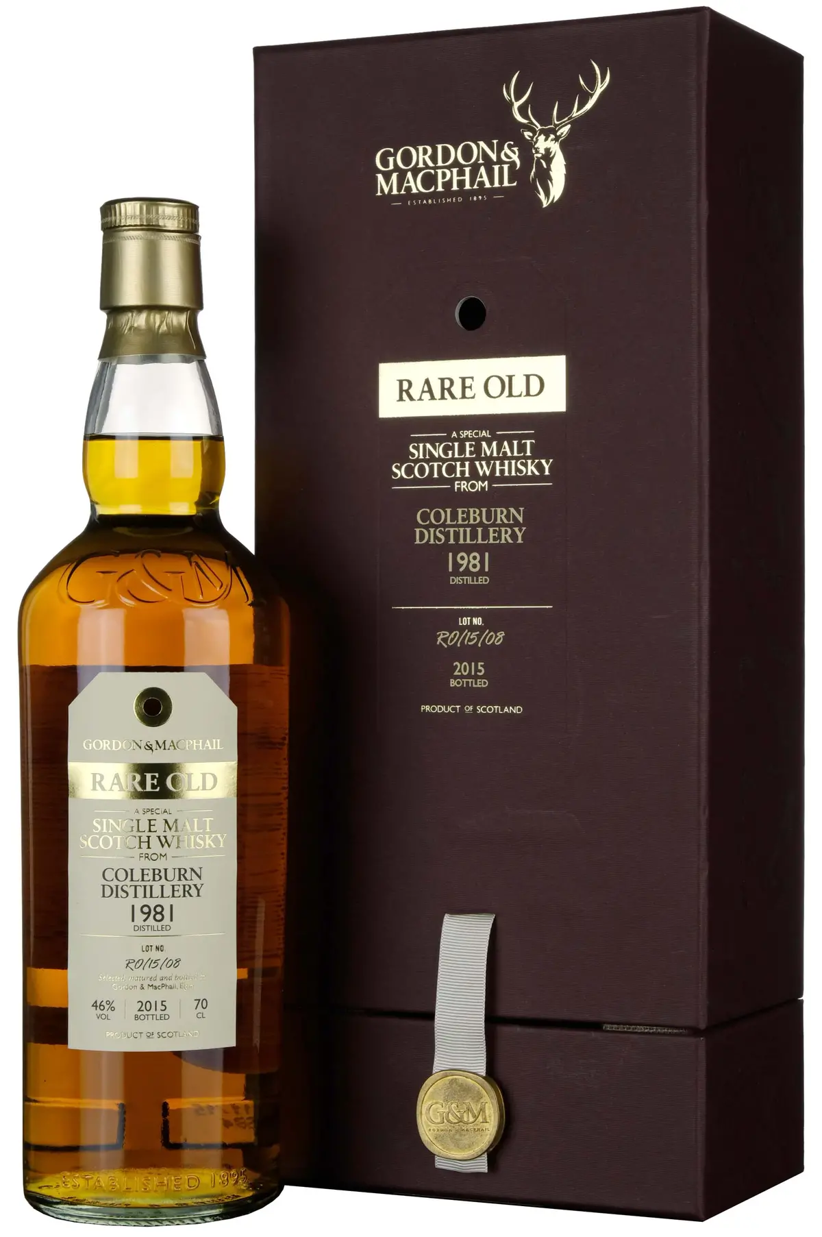 Coleburn 1981-2015 Gordon & Macphail Rare Old Ro/15/08 1