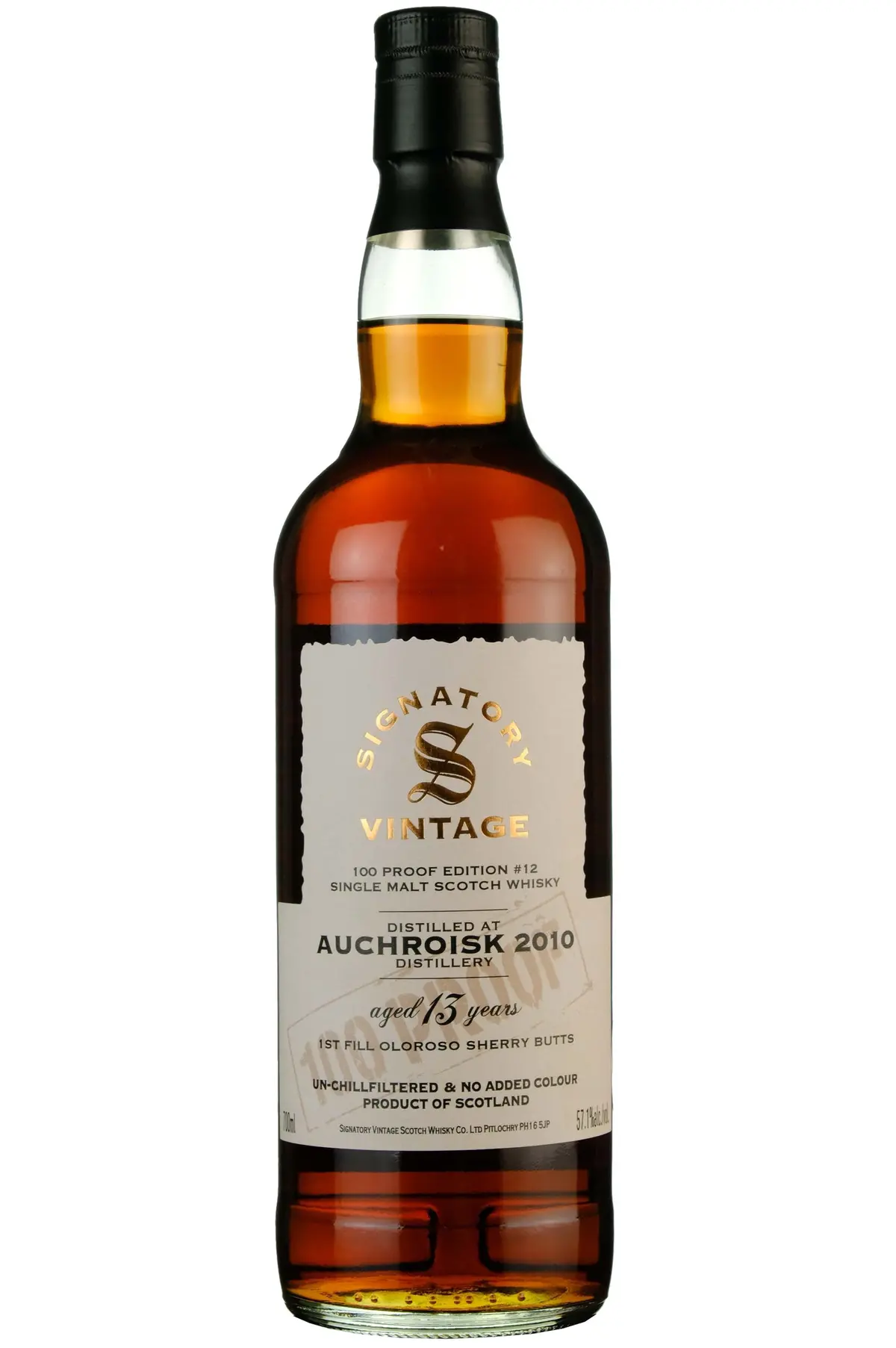 Auchroisk 2010-2024 | 13 Year Old Signatory Vintage 100 Proof Edition 12 1