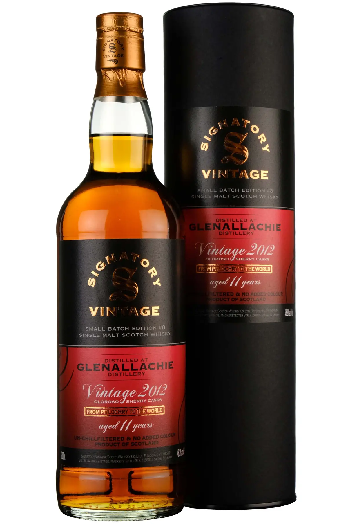 Glenallachie 2012-2024 | 11 Year Old Signatory Vintage Small Batch Edition 8 1