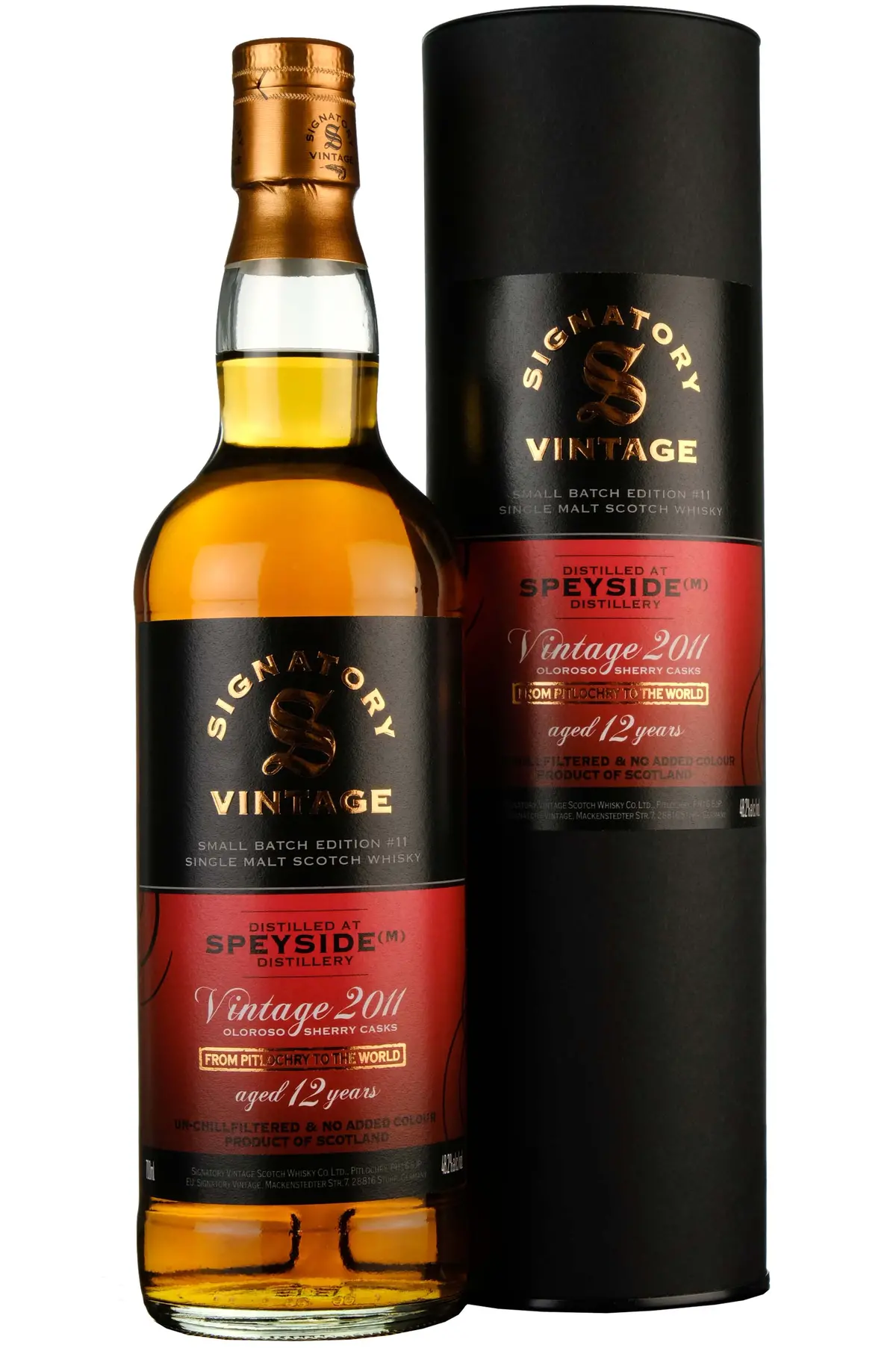 Speyside (M) 2011-2024 | 12 Year Old Signatory Vintage Small Batch Edition 11 1