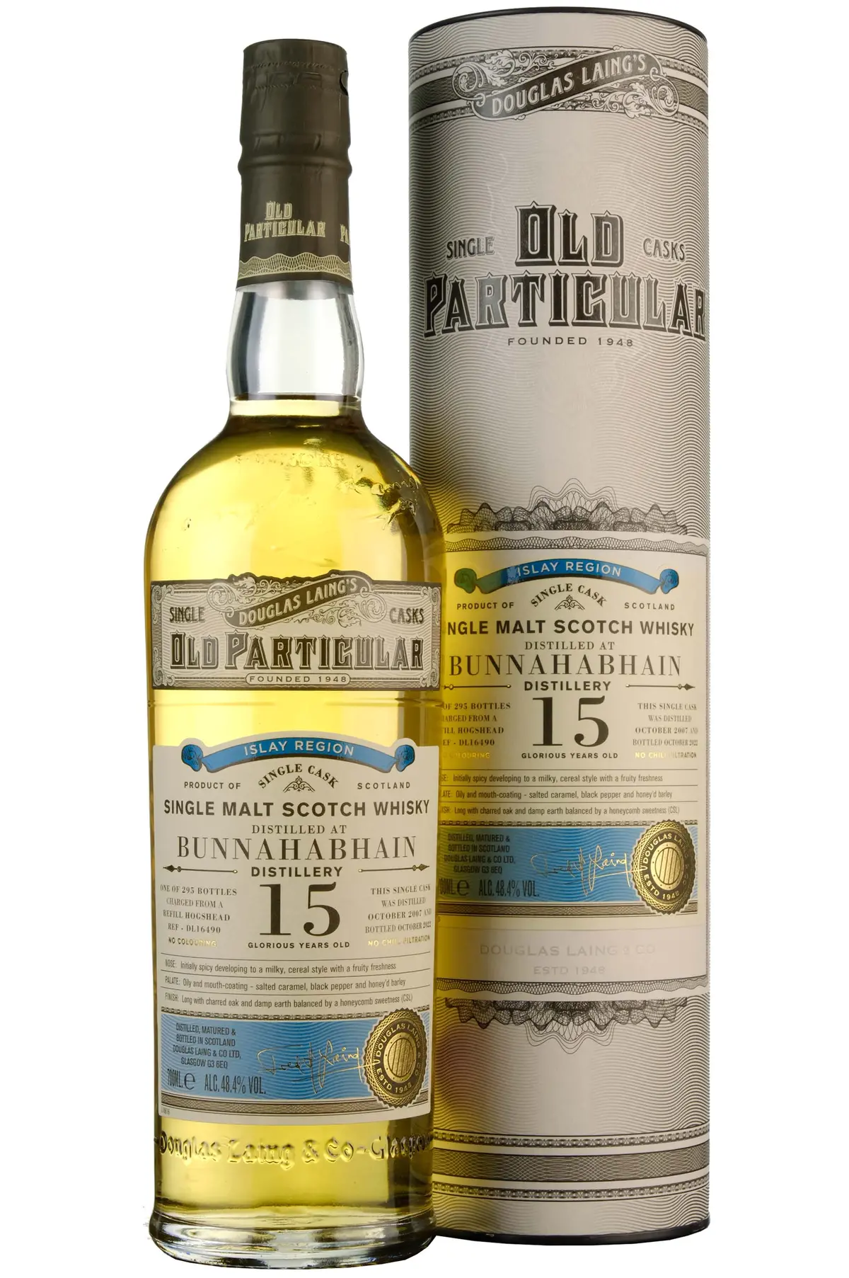 Bunnahabhain 2007-2022 | 15 Year Old Douglas Laing Old Particular Single Cask Dl16490 1