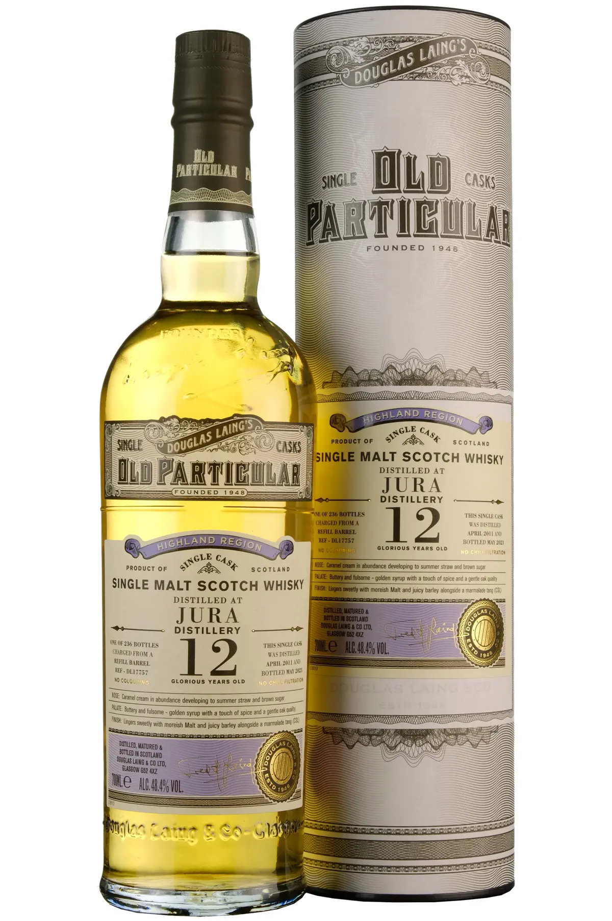 Jura 2011-2023 | 12 Year Old Douglas Laing Old Particular Single Cask Dl17757 1