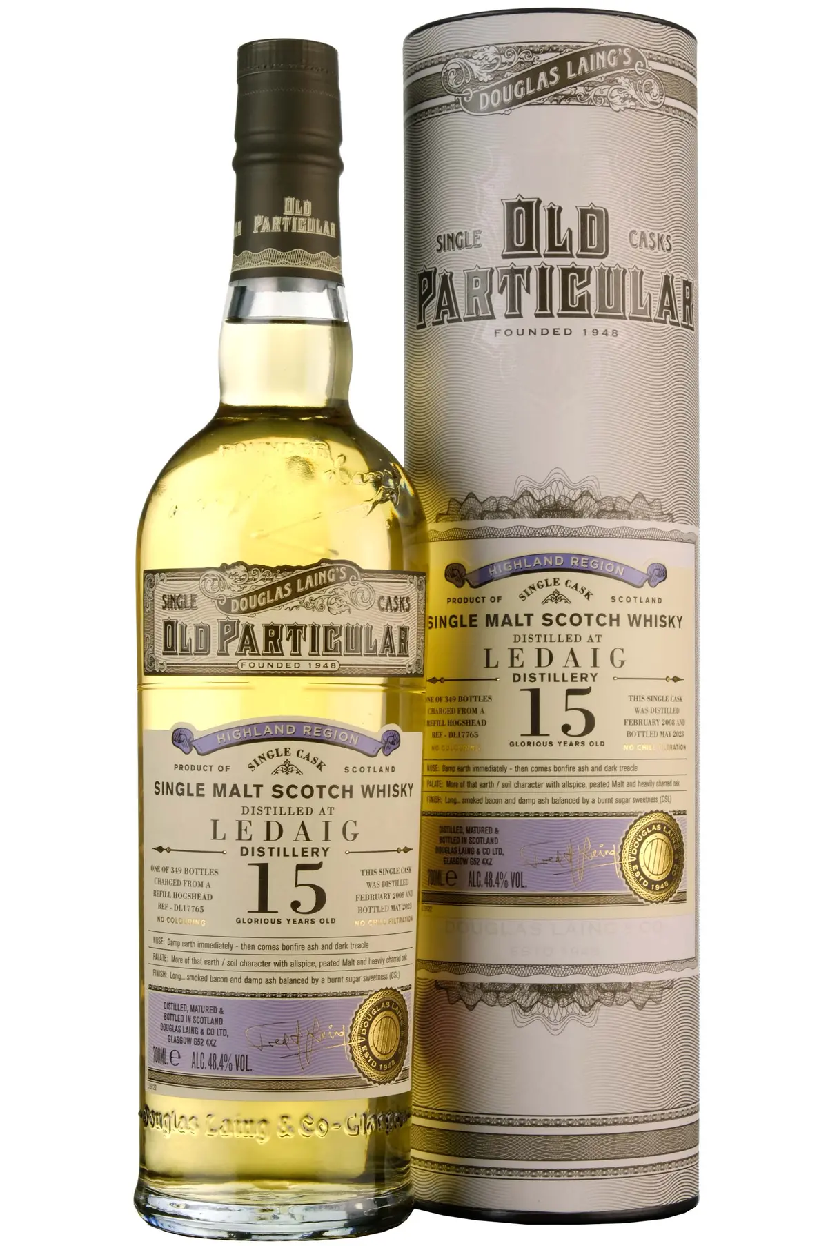 Ledaig 2008-2023 | 15 Year Old Douglas Laing Old Particular Single Cask Dl17765 1