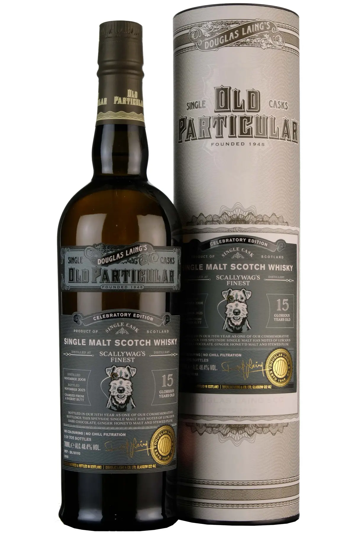 Scallywag's Finest 2008-2023 | 15 Year Old Douglas Laing Old Particular Single Cask Dl18193 1