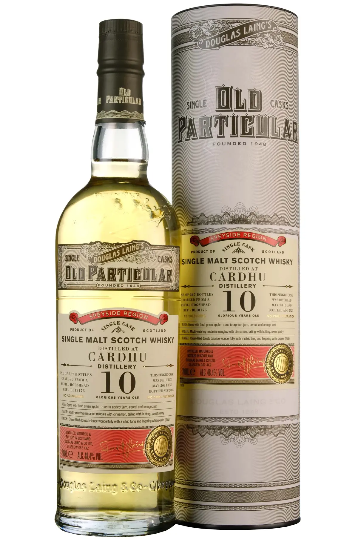 Cardhu 2013-2023 | 10 Year Old Douglas Laing Old Particular Single Cask Dl18175 1
