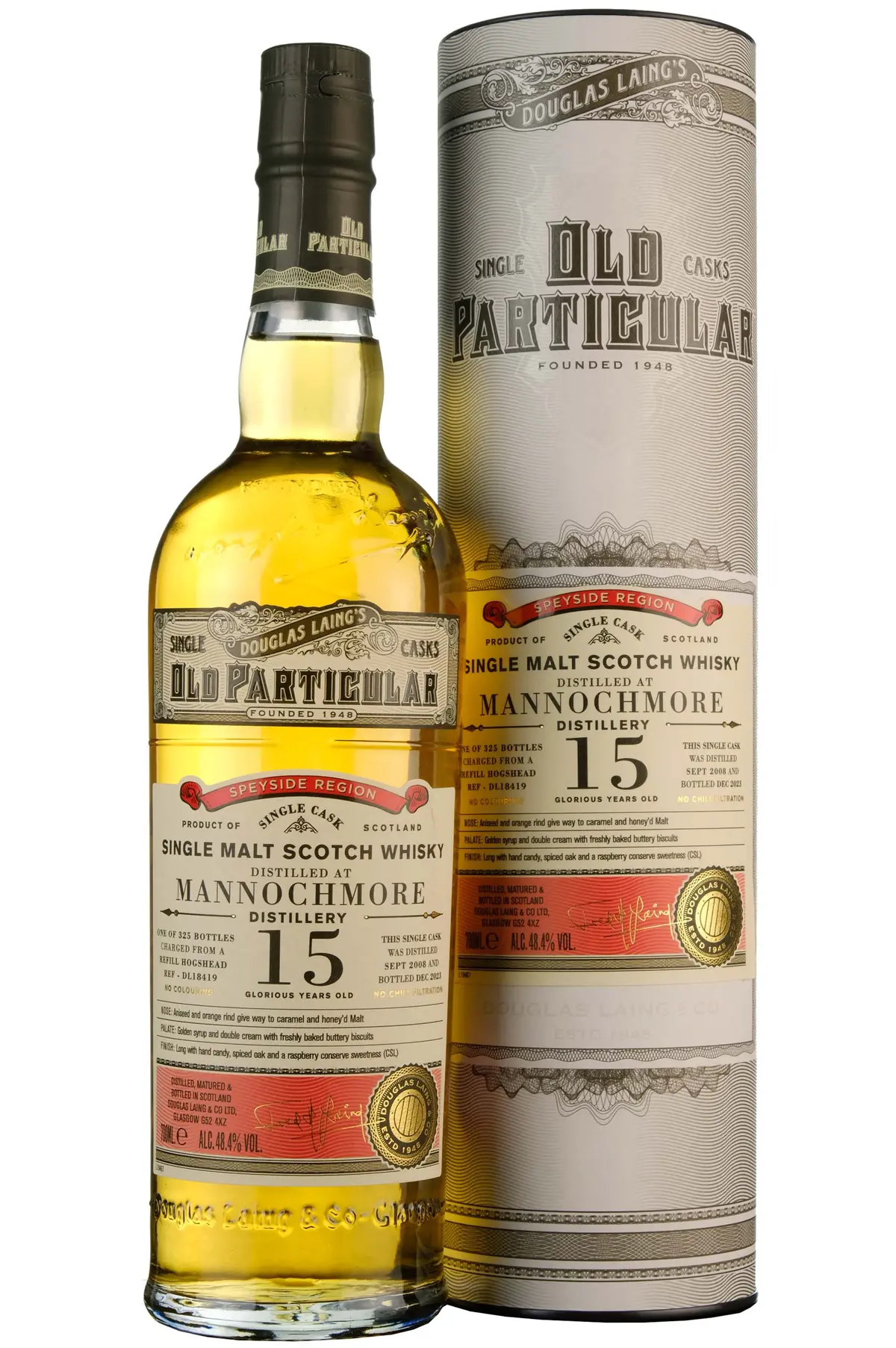 Mannochmore 2008-2023 | 15 Year Old Douglas Laing Old Particular Single Cask Dl18419 1