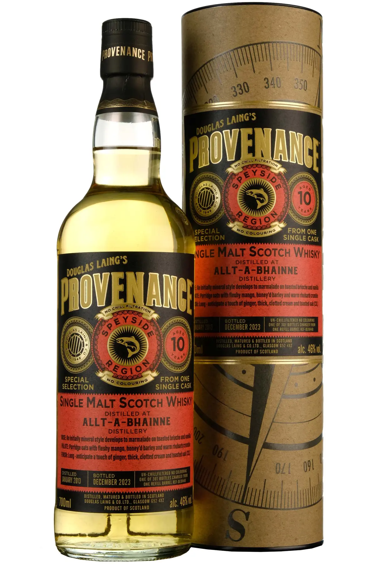Allt-A-Bhainne 2013-2023 | 10 Year Old Douglas Laing Provenance Single Cask Dl18440 1
