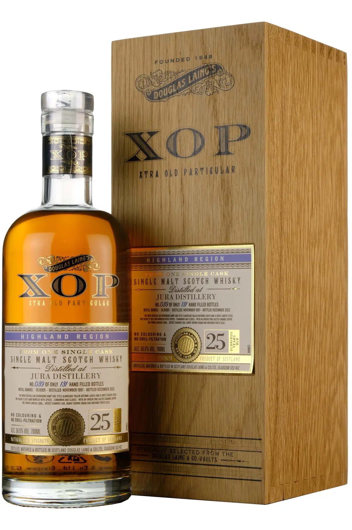 Jura 1997-2022 | 25 Year Old Douglas Laing Xop Single Cask Dl16901 1