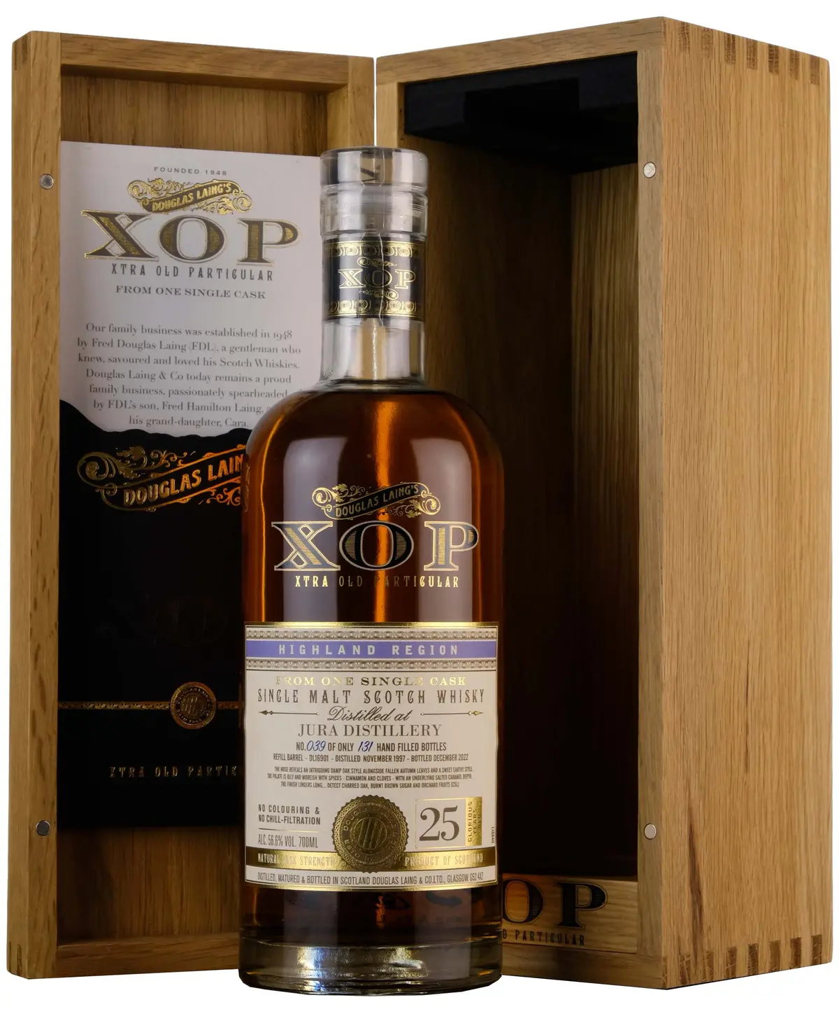 Jura 1997-2022 | 25 Year Old Douglas Laing Xop Single Cask Dl16901 2