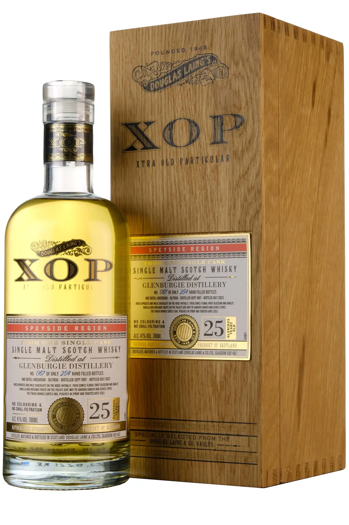 Glenburgie 1997-2023 | 25 Year Old Douglas Laing Xop Single Cask Dl17850 1