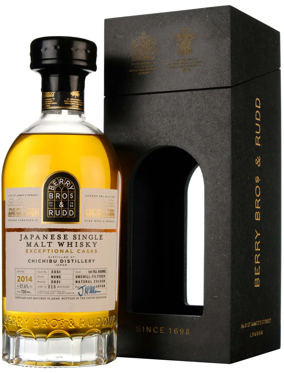 Chichibu 2014-2021 | 8 Year Old Berry Bros & Rudd Exceptional Casks Single Cask 3351 1