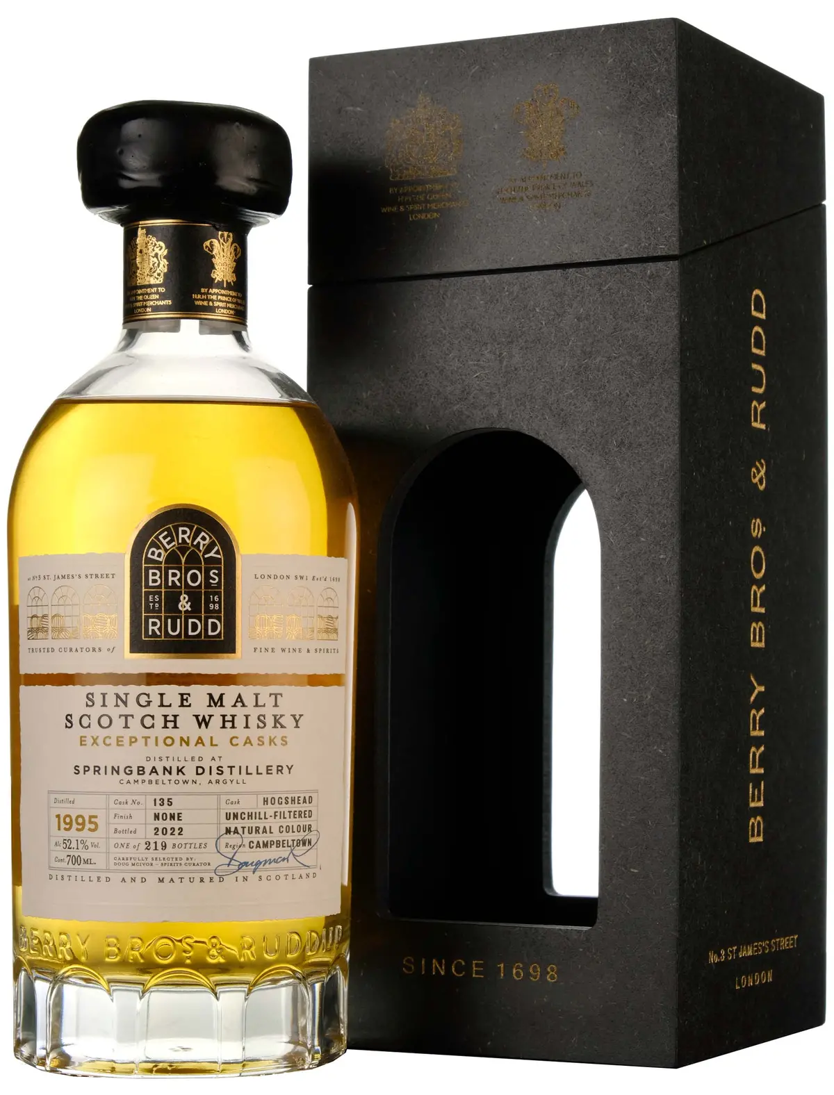 Springbank 1995-2022 | 26 Year Old Berry Bros & Rudd Exceptional Casks Single Cask 135 1