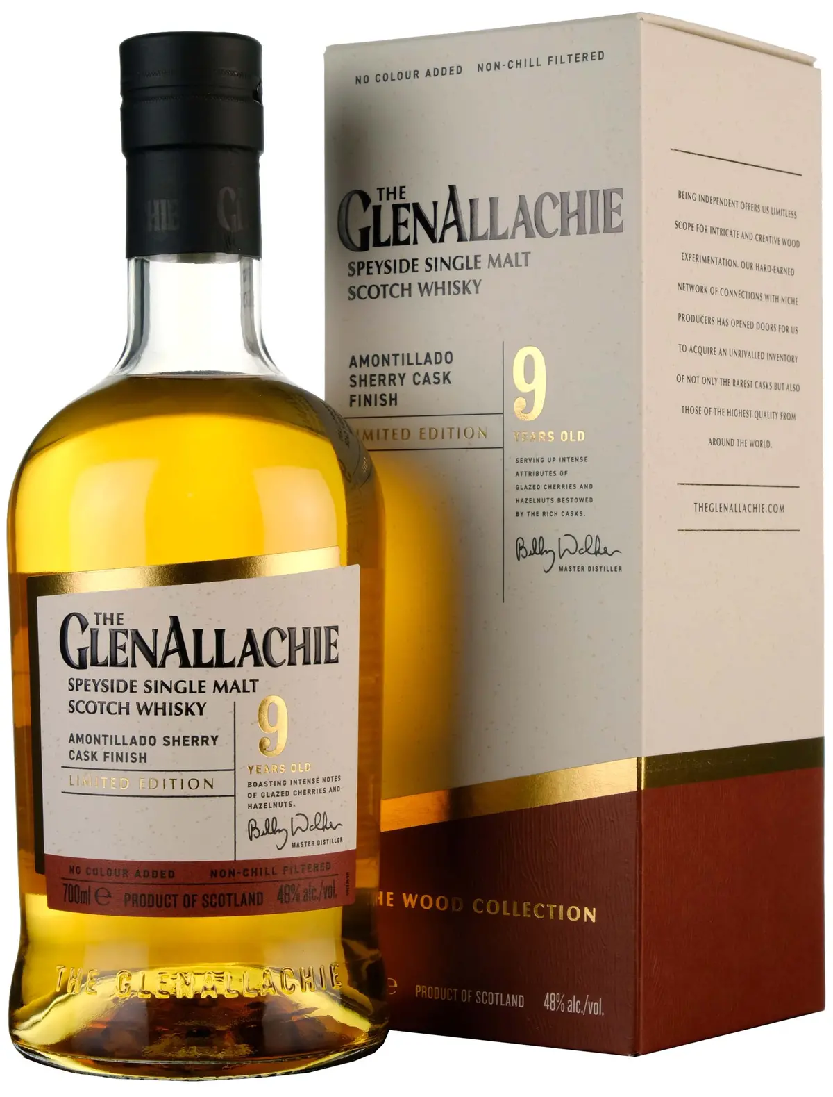 Glenallachie 9 Year Old The Wood Collection Amontillado Sherry Bottled 2024 1